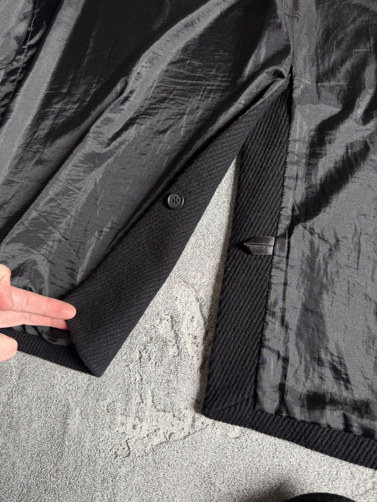 Axel Arigato × Designer Axel Arigato M button coat wool long jacket Japanese style Size US M / EU 48-50 / 2 - 13 Thumbnail