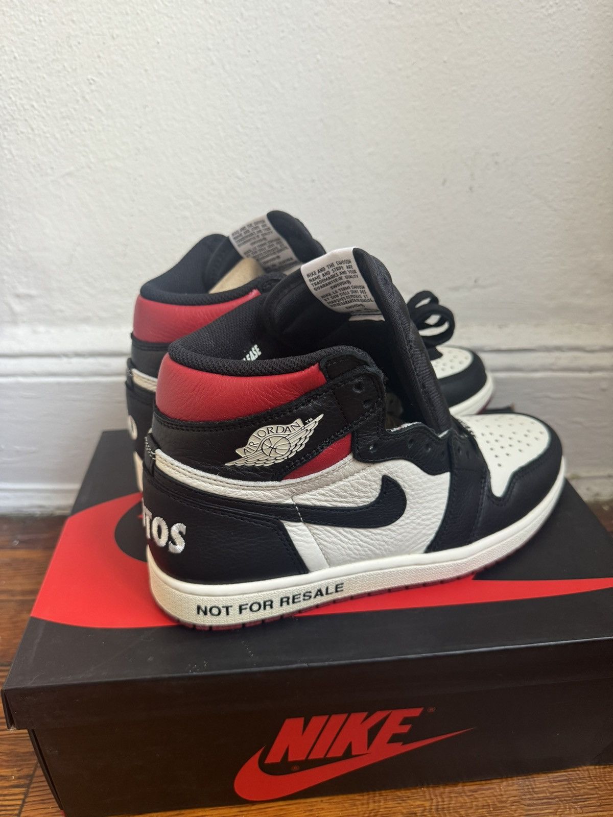Jordan Brand Air Jordan 1 Retro High OG NRG 'Not For Resale' Size US 7 / EU 40 - 5 Thumbnail