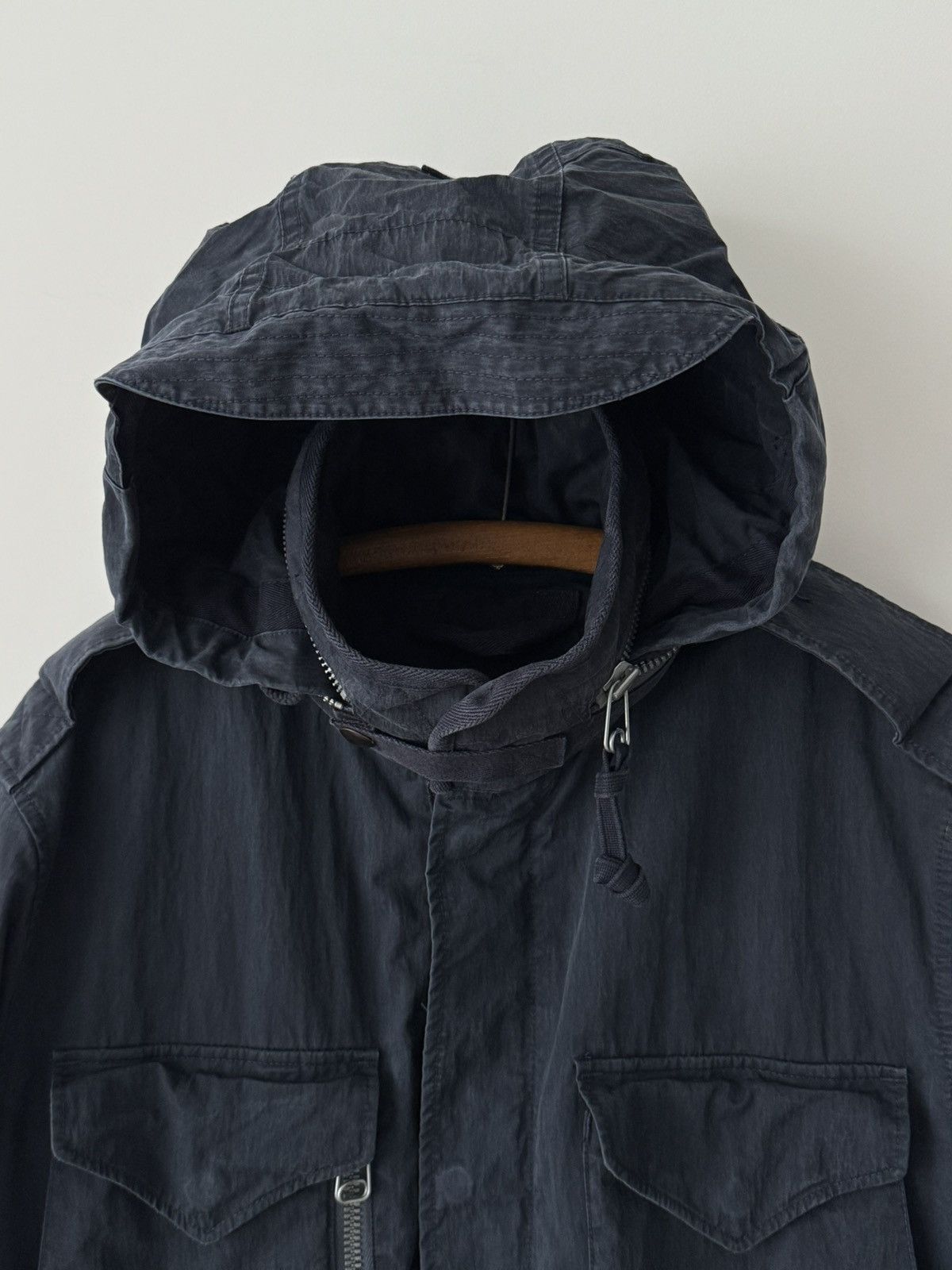 Polo Ralph Lauren × Vintage Vintage Polo Ralph Lauren M65 Combat Utility Navy Jacket Size US M / EU 48-50 / 2 - 5 Thumbnail