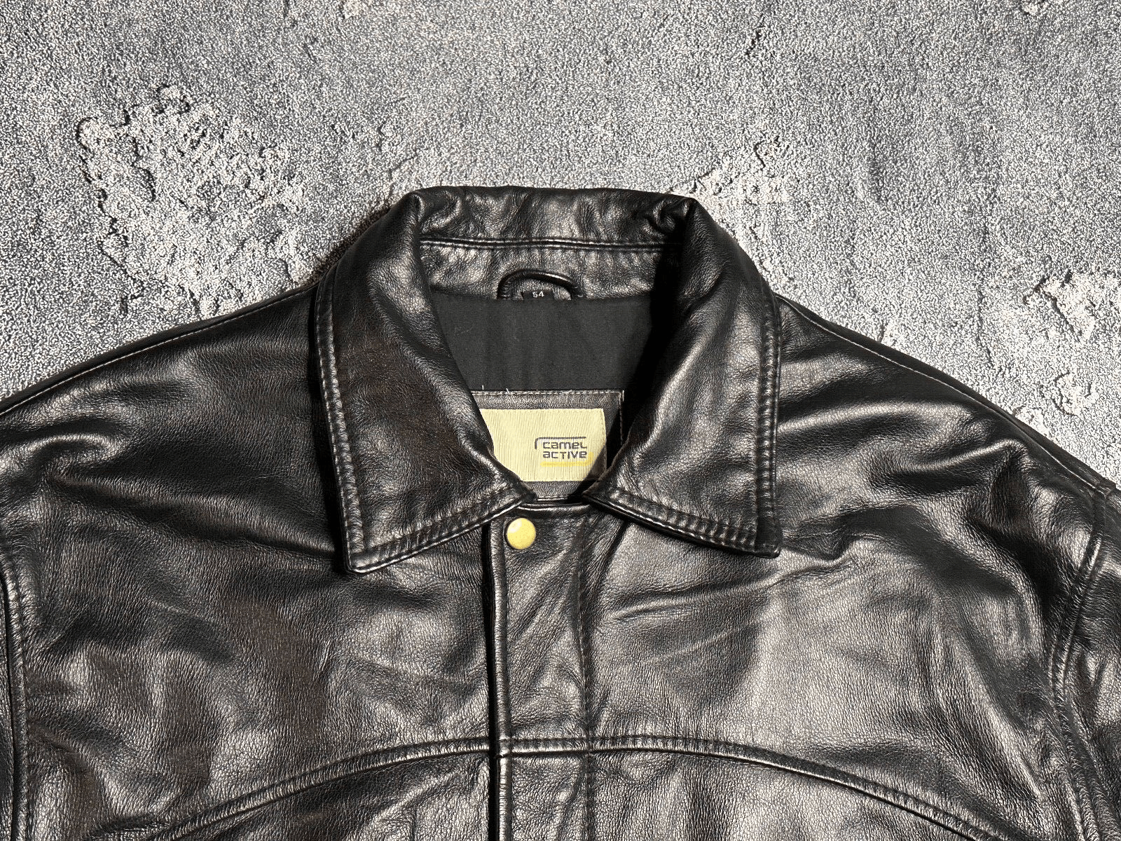 Camel Active men's leather jacket 54