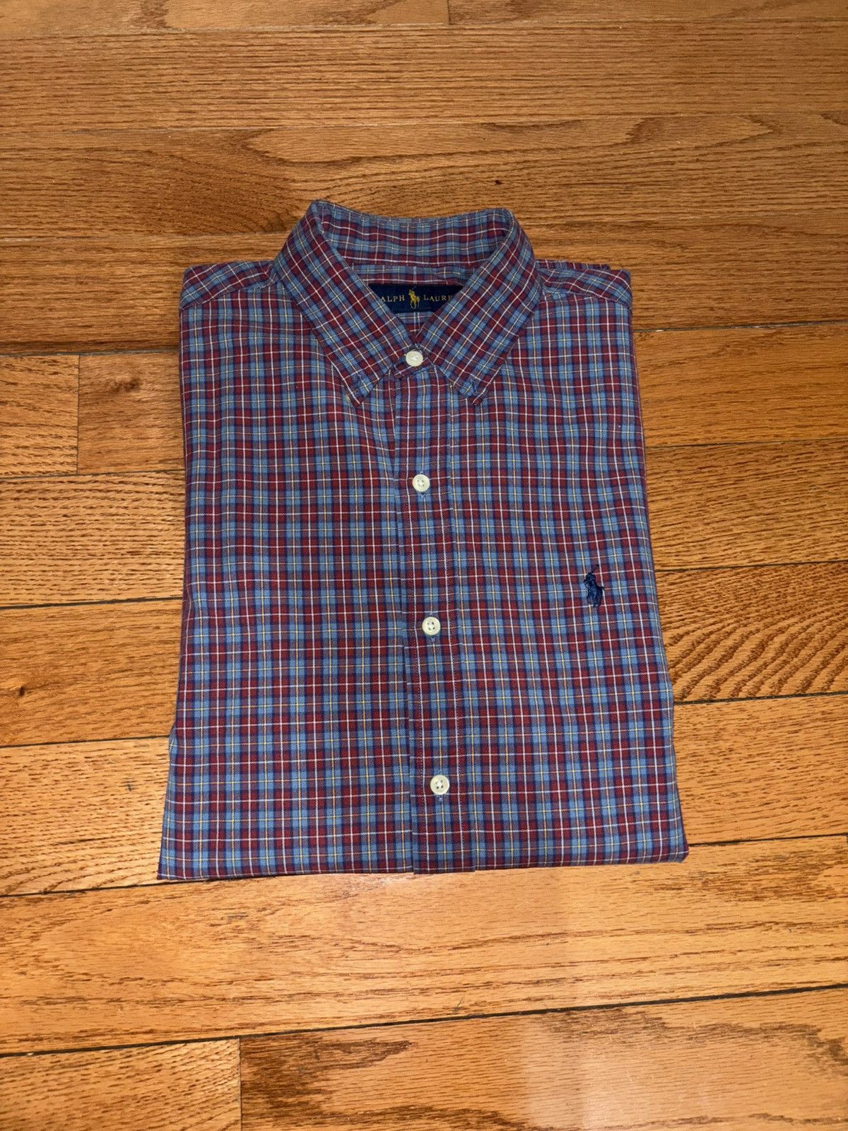 Ralph Lauren Vintage Polo Ralph Lauren Plaid Button Up Size US M / EU 48-50 / 2 - 4 Thumbnail