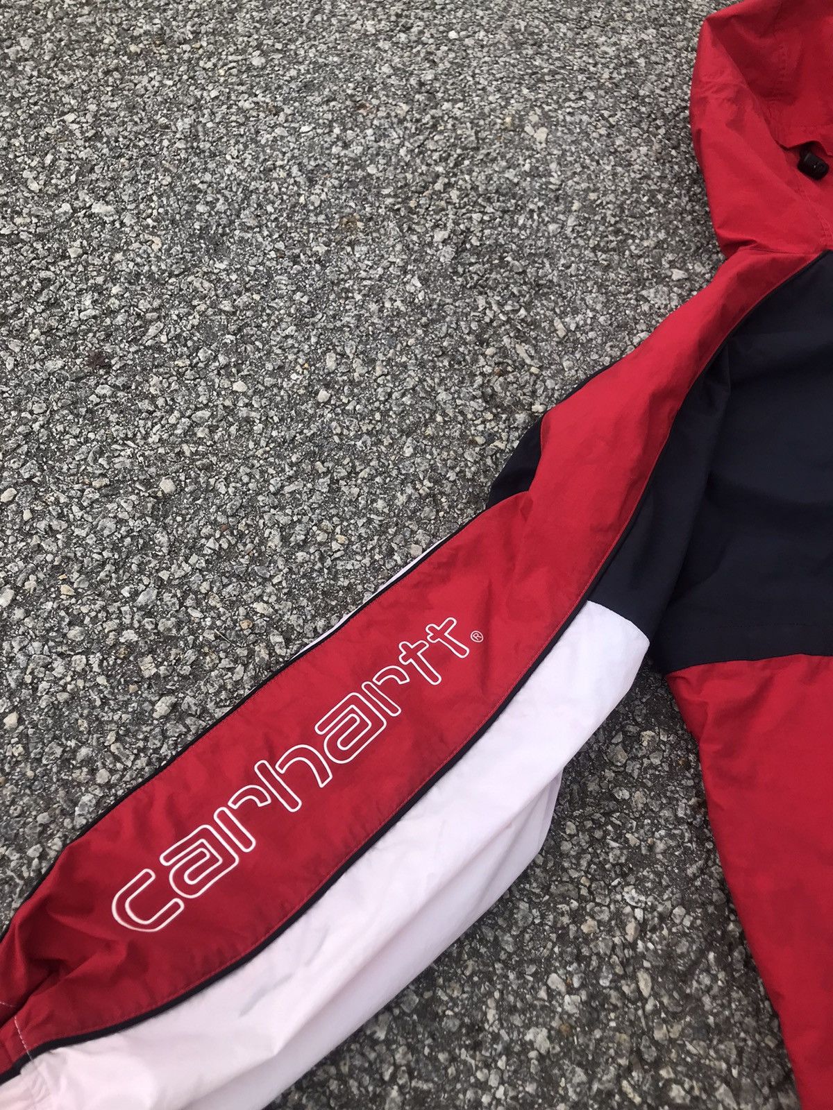 Carhartt × Carhartt Wip × Japanese Brand Carhatt Half zipper hoodie jacket 🧥 Size US M / EU 48-50 / 2 - 3 Thumbnail