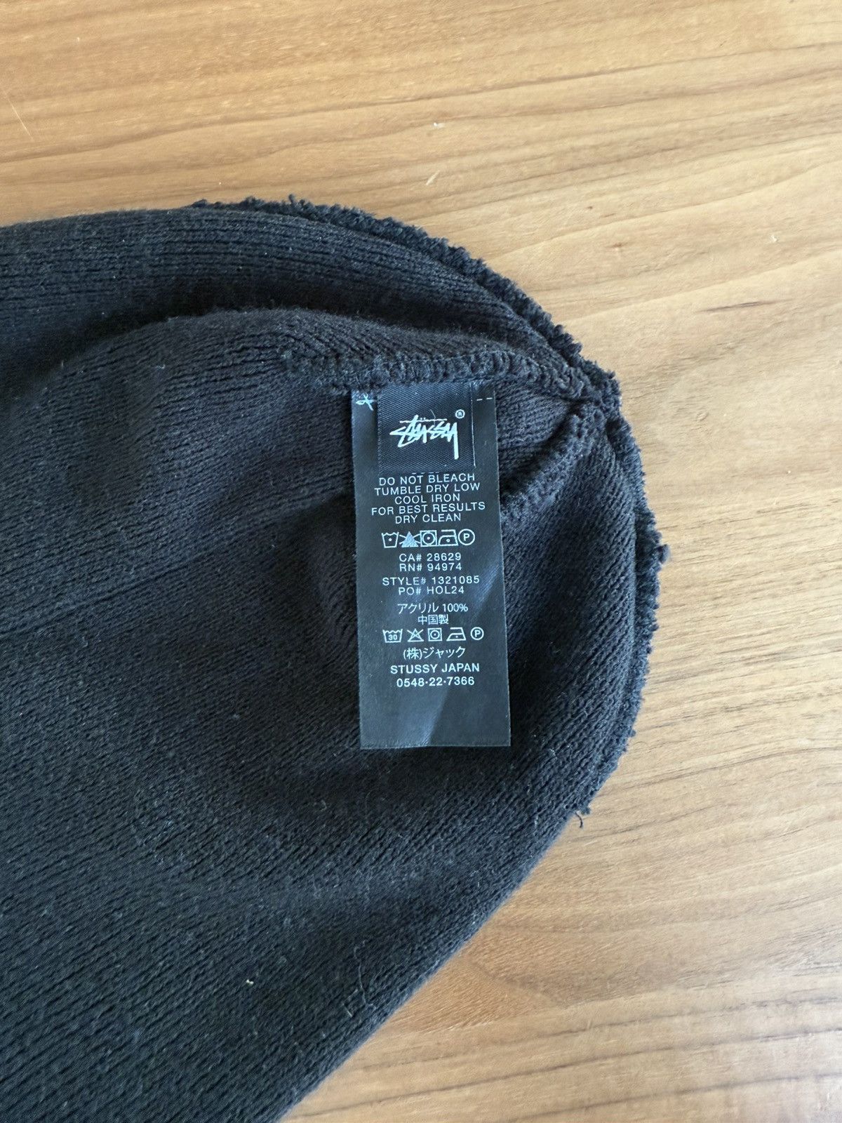 Stussy Stussy Logo Beanie Size ONE SIZE - 6 Thumbnail