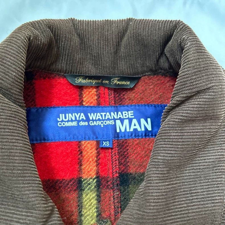 Comme des Garcons Comme Des Garcons Co-branded wool plaid jacket coat Size US XS / EU 42 / 0 - 6 Thumbnail