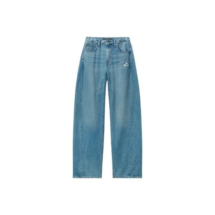 Alexander Wang Alexander Wang Logo Low Waist Pocket Jeans - Size 24" / US 00 / IT 34 - 1 Thumbnail