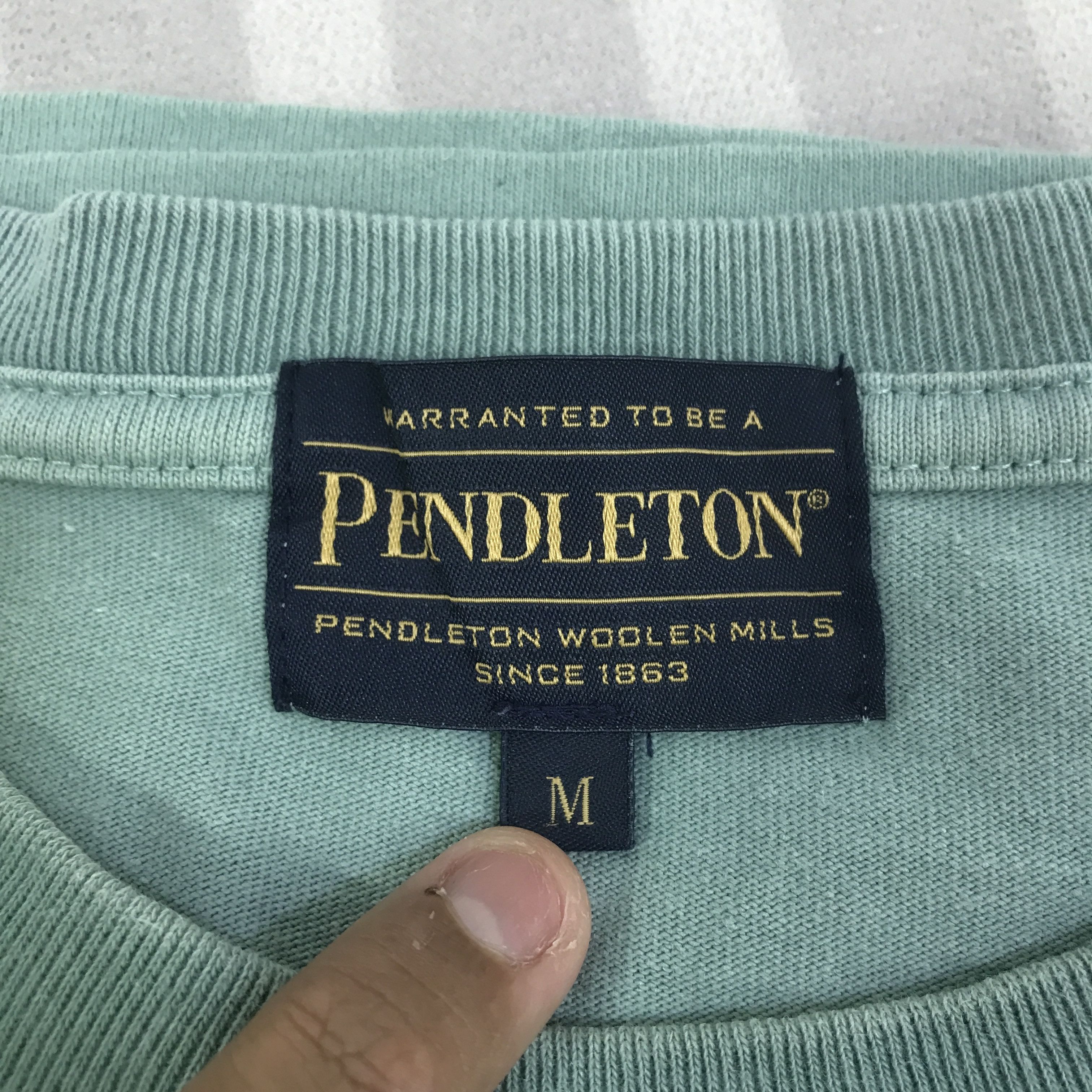 Pendleton Vintage Pendleton Navajo design T-shirts K117B15 Size US M / EU 48-50 / 2 - 11 Thumbnail