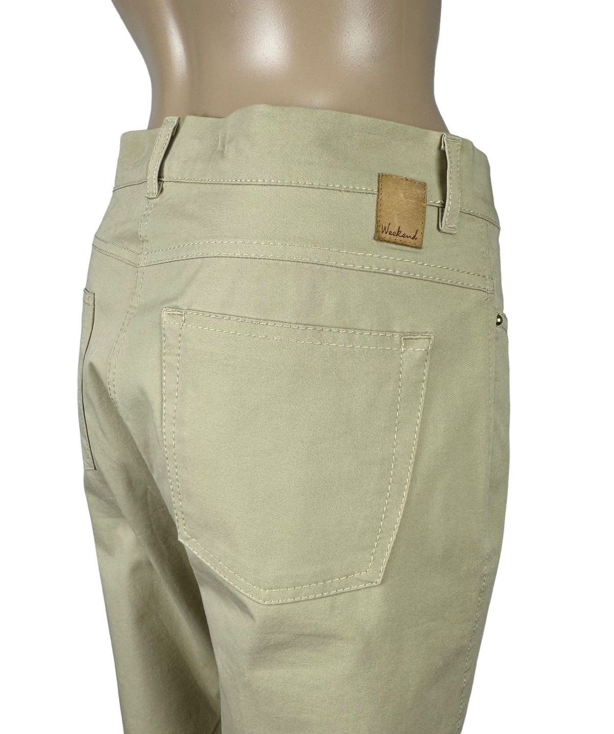 Weekend Max Mara Weekend Max Mara Chino Classic 5 Pockets Pants size US10 Size 32" / US 10 / IT 46 - 7 Thumbnail