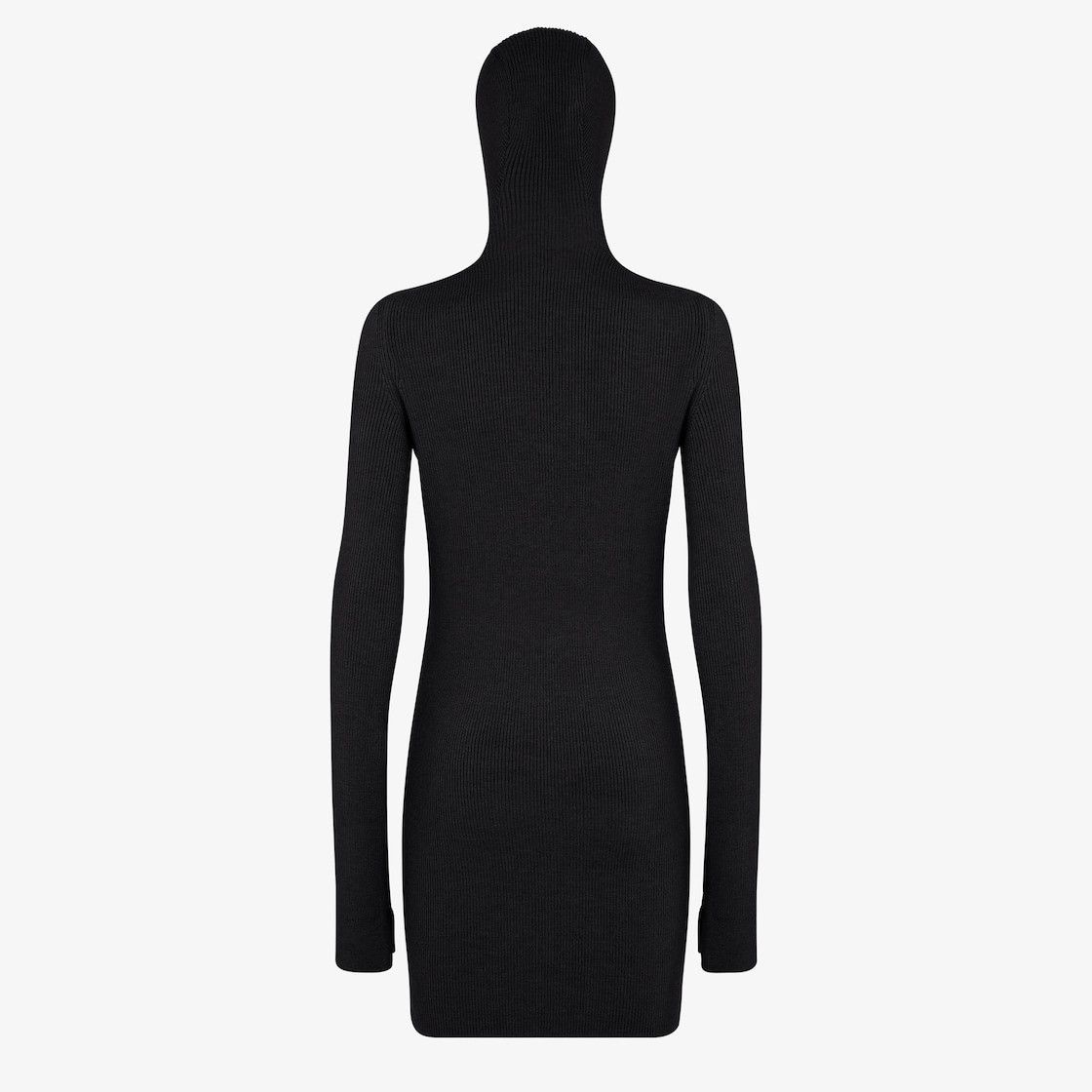 Fendi o1s1wg111225 Dress in Black Size S / US 4 / IT 40 - 2 Thumbnail