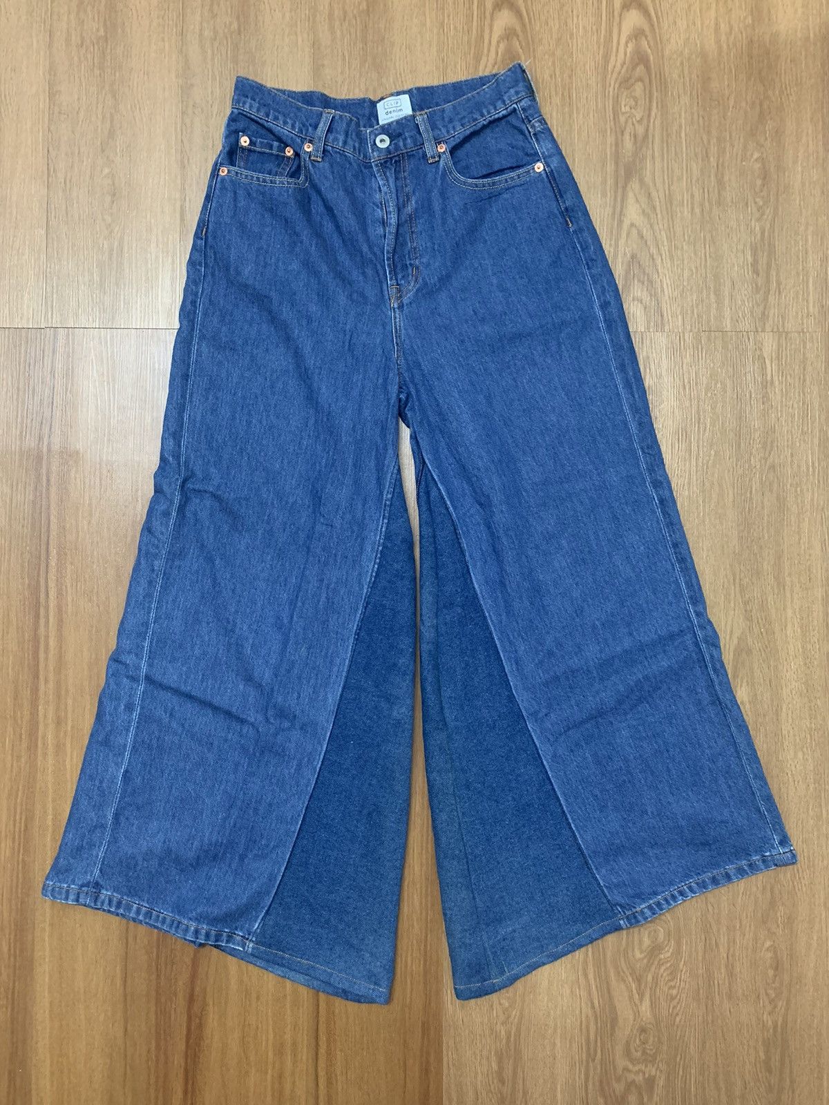 JNCO × Vintage REWORK WIDE LEG 16.5 INCH JEANS LIKE JNCO STYLE | Grailed