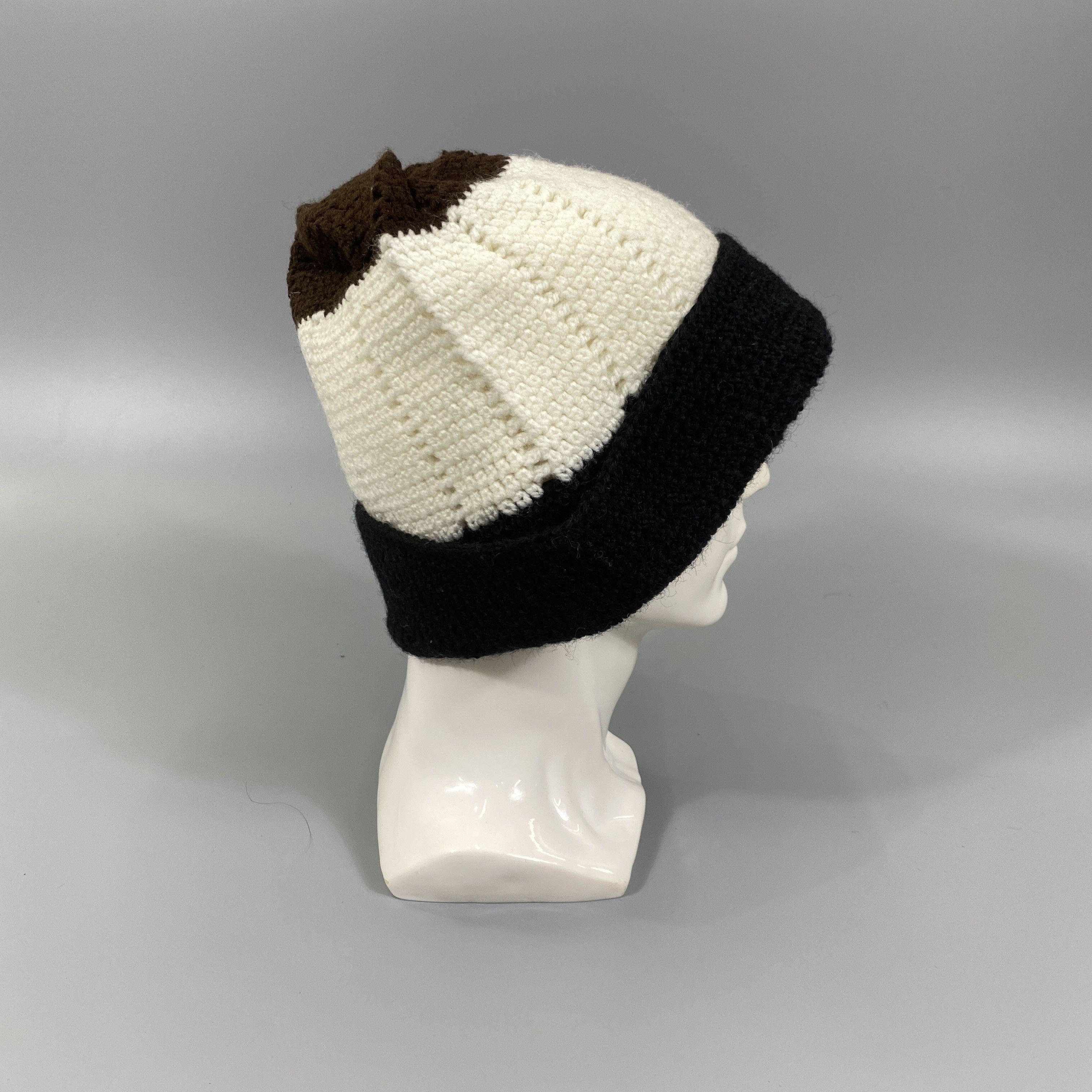 Japanese Brand Crochet Knit Style Beanie -BN735 Size ONE SIZE - 4 Thumbnail