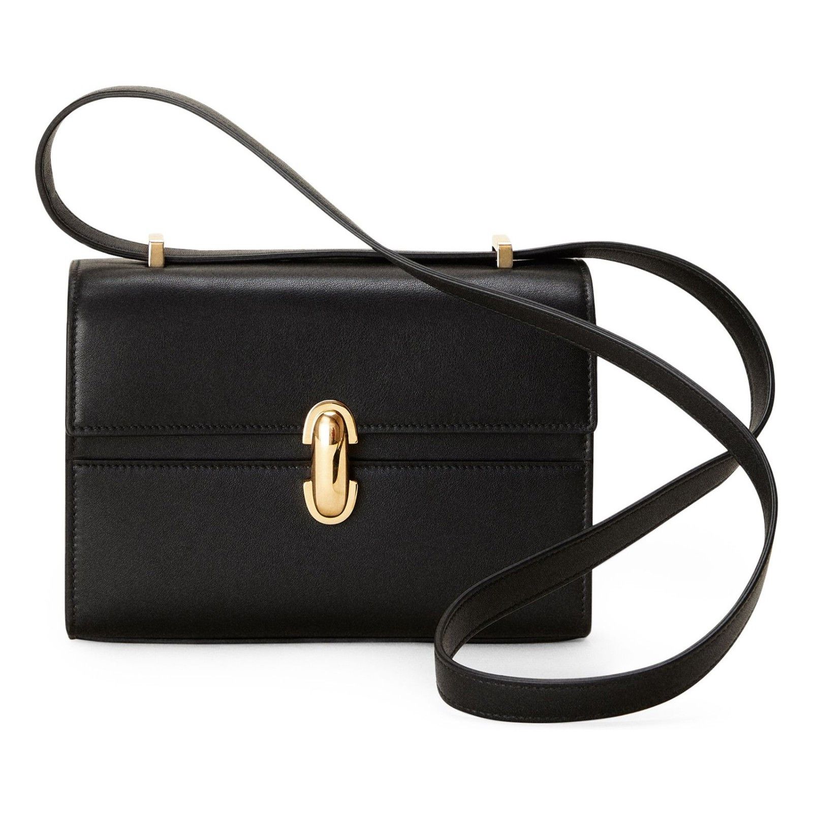 Valentino Garavani Mini Black Top Handle Bag, Women's