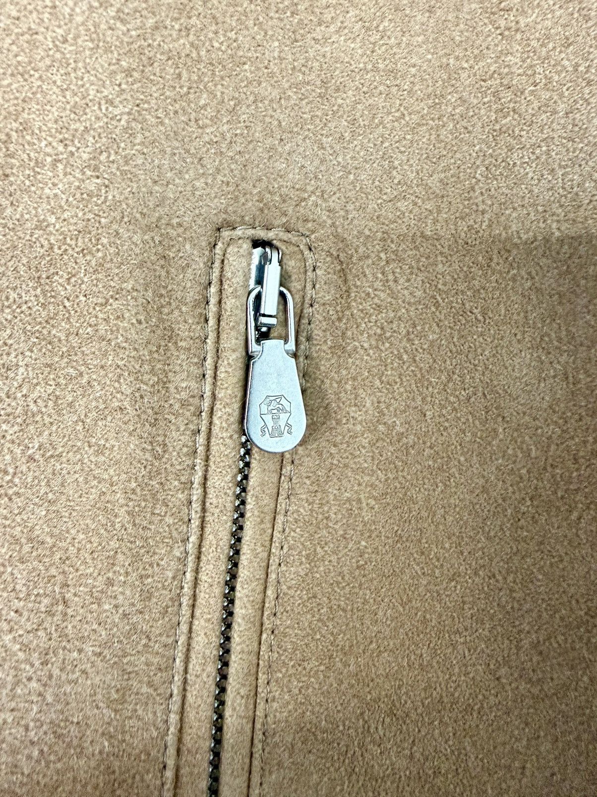 Brunello Cucinelli Suede moto jacket - as new. Size US M / EU 48-50 / 2 - 5 Thumbnail