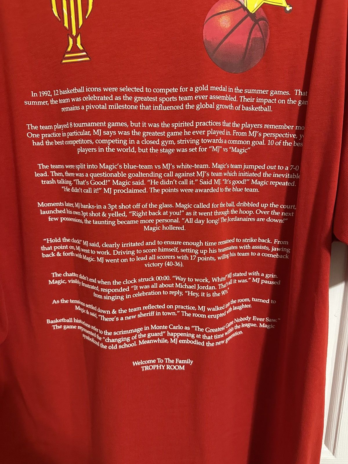 Jordan Brand Jordan x Trophy Room New Sheriff Tee Size US M / EU 48-50 / 2 - 3 Thumbnail