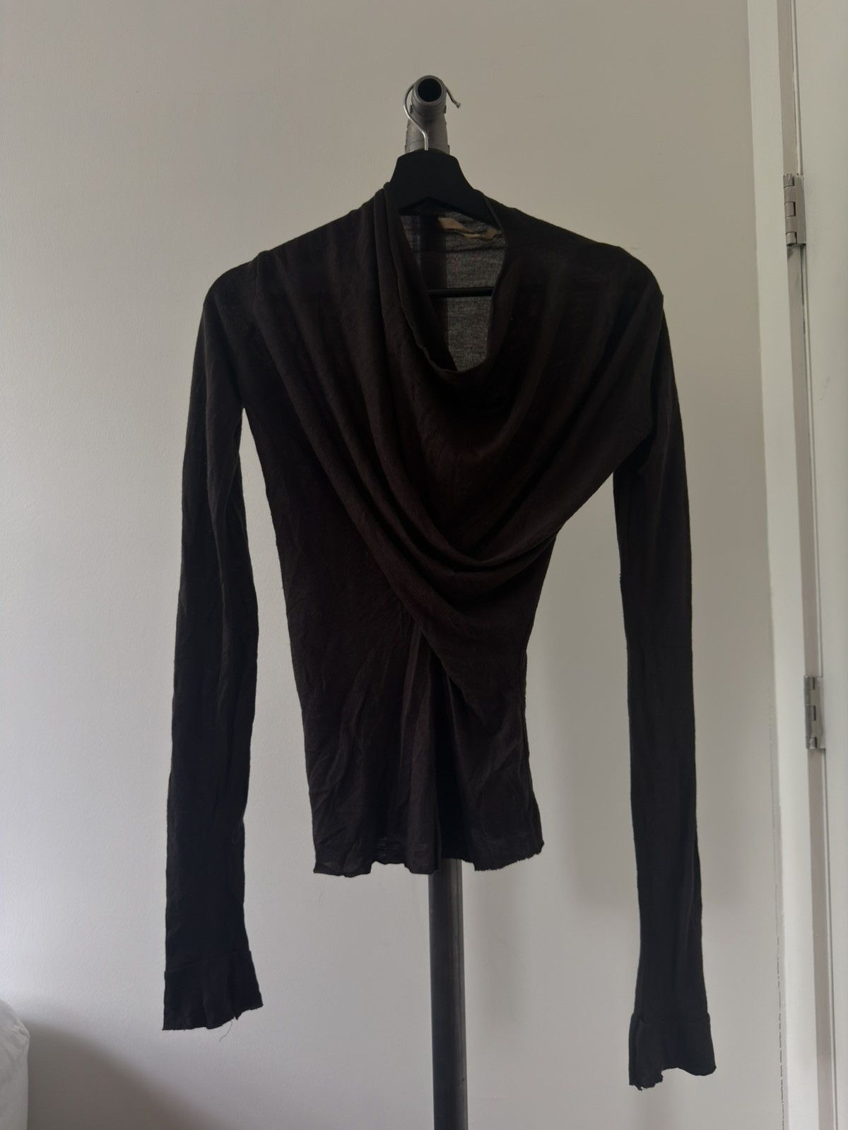Rick Owens FW03 TRUCKER Draped Longsleeve Size XS / US 0-2 / IT 36-38 - 1 Thumbnail