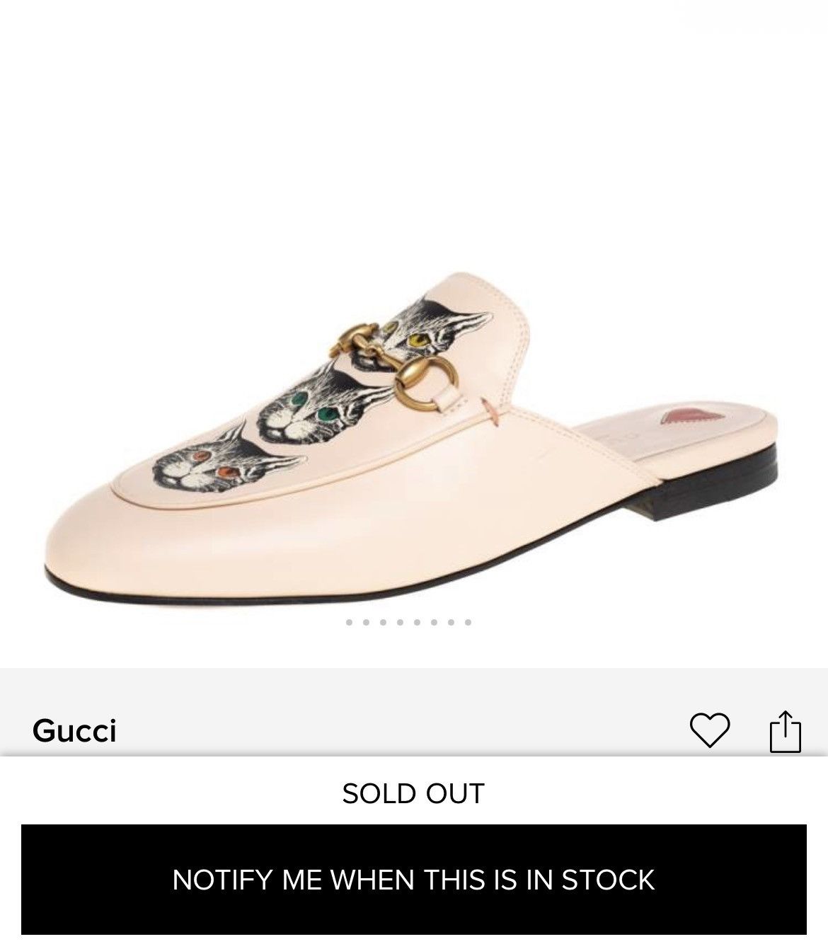 Gucci Authentic Gucci Cat Horsebit Leather Princeton Mules Size US 7 / IT 37 - 5 Thumbnail