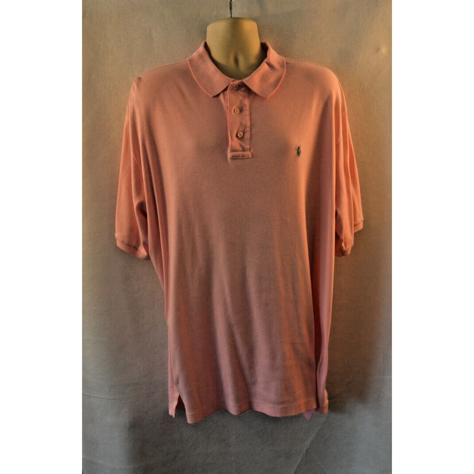 Ralph Lauren VINTAGE Ralph Lauren Polo Shirt Polo XL Pink USA Men Size US XL / EU 56 / 4 - 2 Thumbnail