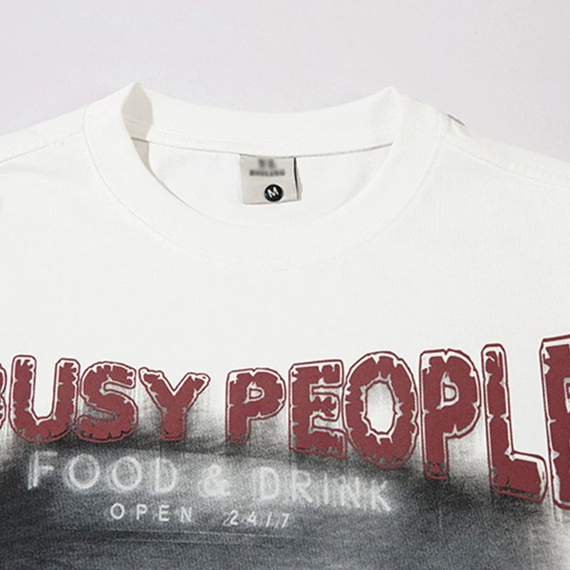 Japanese Brand × Vintage Men's high street trend casual silhouette cotton T-shirt Size US M / EU 48-50 / 2 - 3 Thumbnail