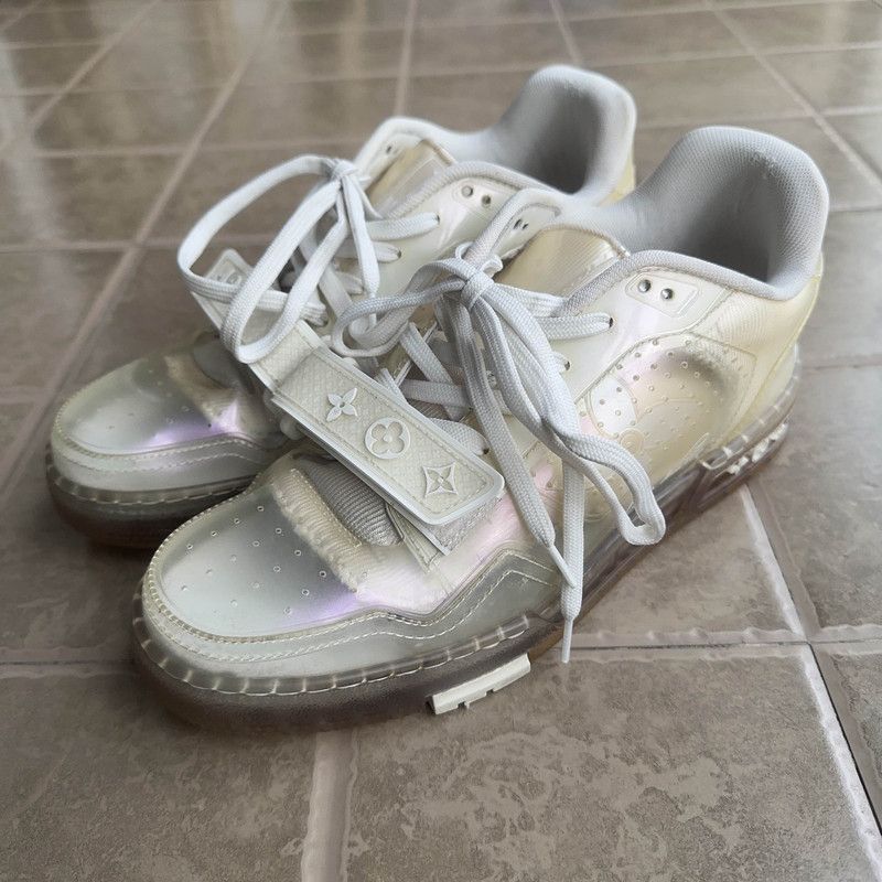 Louis Vuitton Louis Vuitton Trainer Transparent Logo Fashion Sneakers 0079 Size US 8.5 / EU 41-42 - 1 Thumbnail