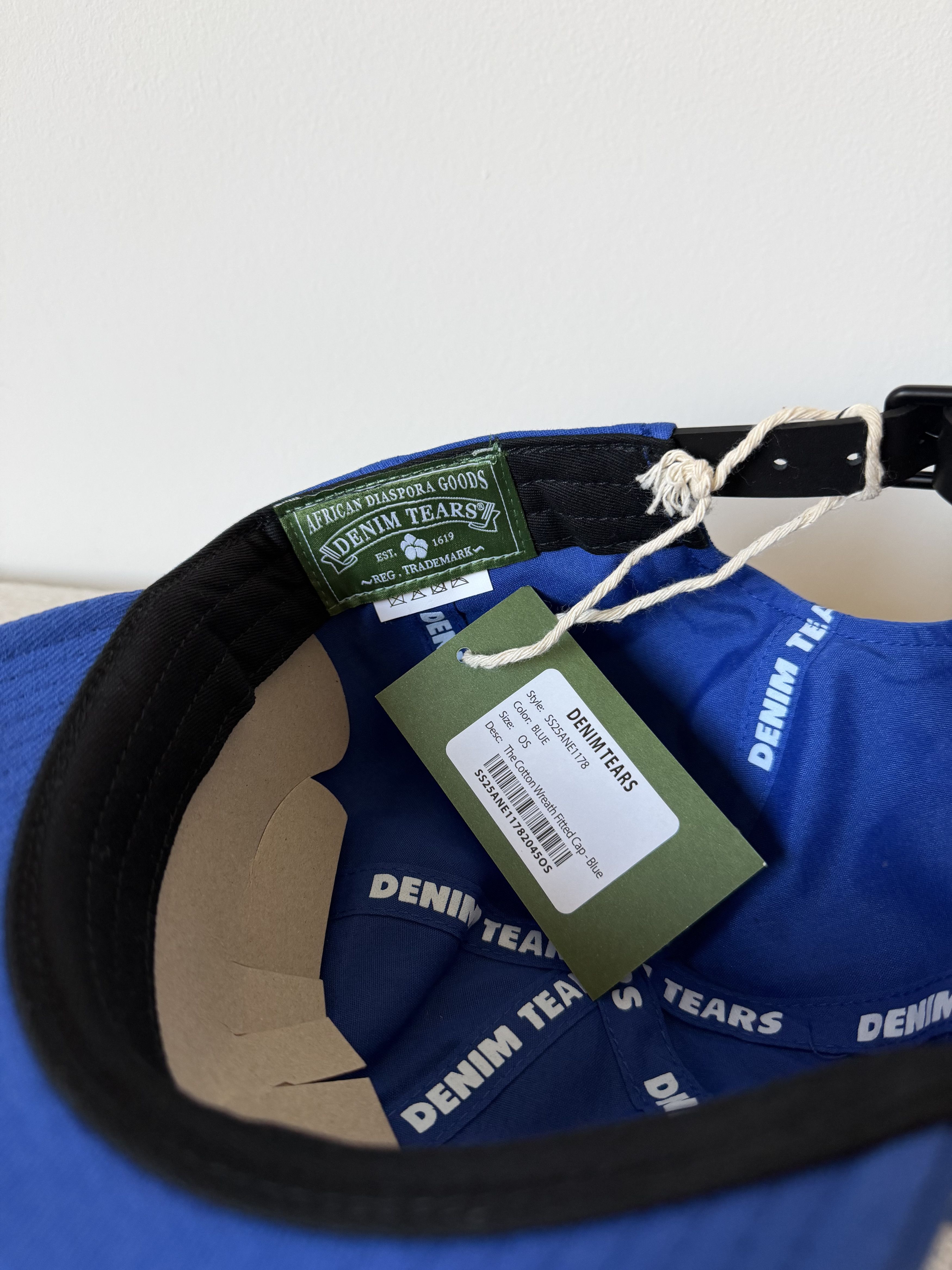 DENIM TEARS Denim Tears Cotton Wreath Hat in Blue Size ONE SIZE - 6 Thumbnail