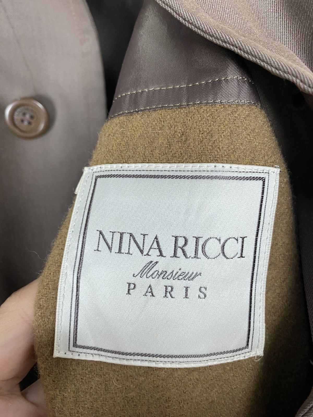 Japanese Brand Rare‼️ Vintage Nina Ricci Monsieur Paris Parka Made in Japan Size US M / EU 48-50 / 2 - 3 Thumbnail