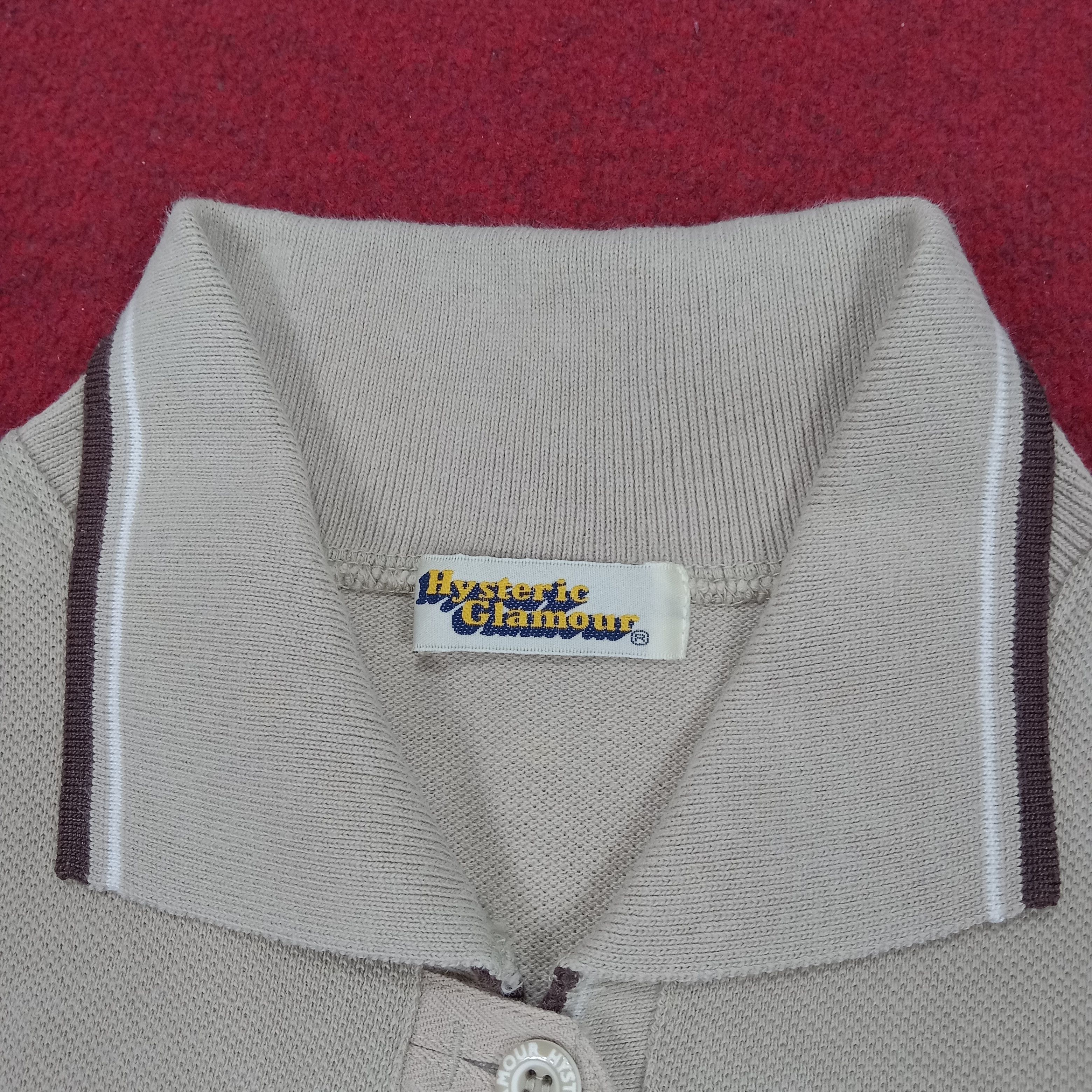Hysteric Glamour × Japanese Brand × Vintage Hysteric Glamour Streetwear Casual Style Custom Art Polos Size US XS / EU 42 / 0 - 5 Thumbnail
