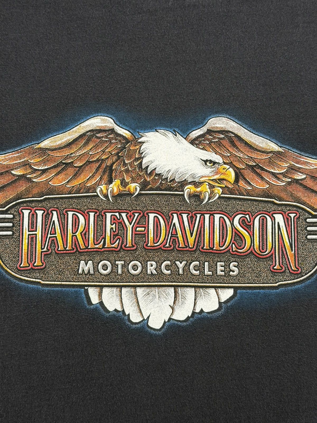 Harley Davidson Vintage 90s Harley Davidson Red Deer, Alberta Canada XL USA Size US XL / EU 56 / 4 - 9 Thumbnail