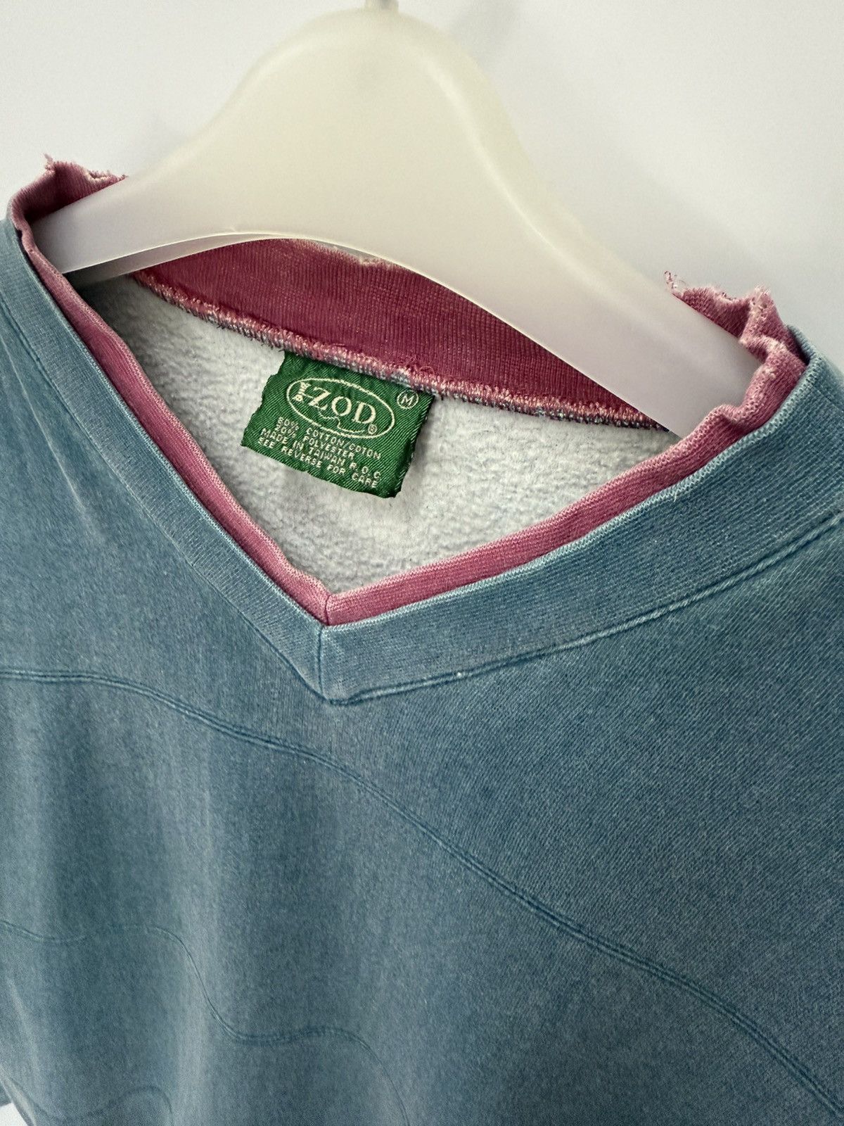 Composition by Kenzo × Izod × Vintage 🔥 Vintage 90's IZOD Distressed Sweatshirt - M Size US M / EU 48-50 / 2 - 4 Thumbnail