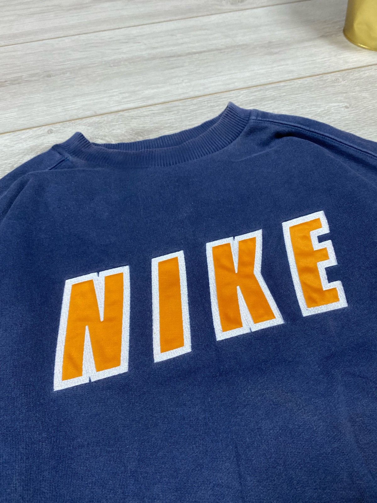 Nike Nike spell out big logo sweatshirt Size US L / EU 52-54 / 3 - 4 Thumbnail