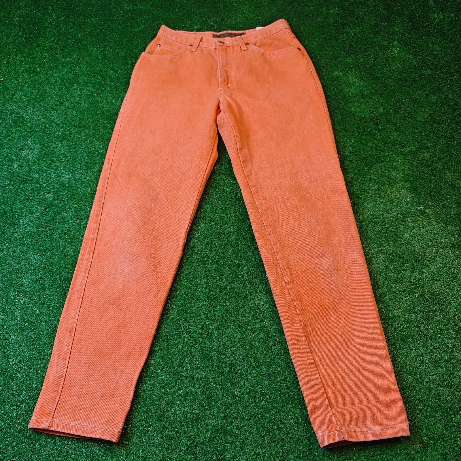 Levi's Vintage Clothing Vintage Levi's 900 Jeans womens 26 Orange 90s drip rare Size 26" / US 2 / IT 38 - 2 Thumbnail