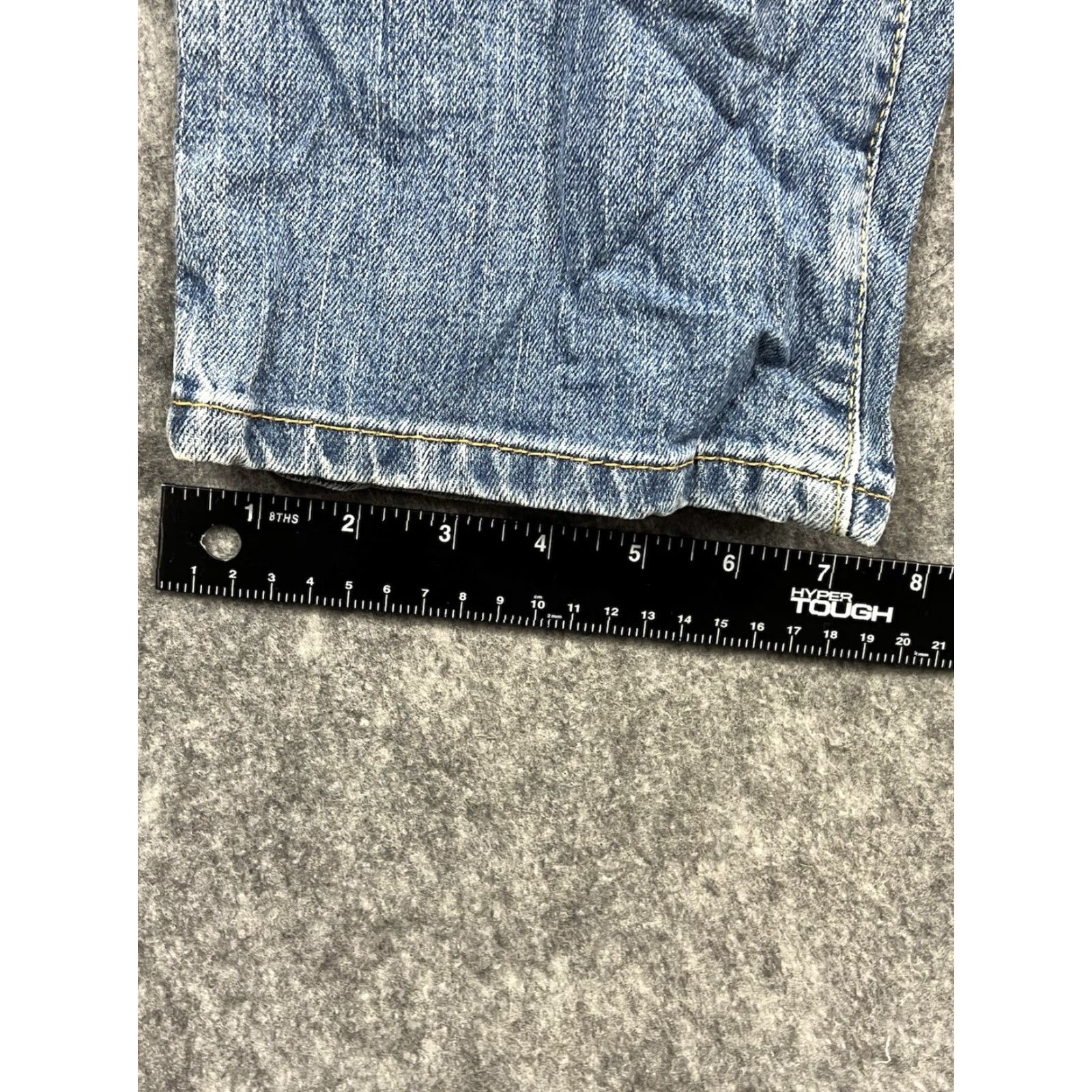 Levi's VINTAGE Levi's 505 Jeans Women Classic Straight Size 16 Distressed Inseam 29 in Blue Denim 5-Pocket Design Womens Levi's 500 Series Size 38" / US 16 / IT 52 - 4 Thumbnail