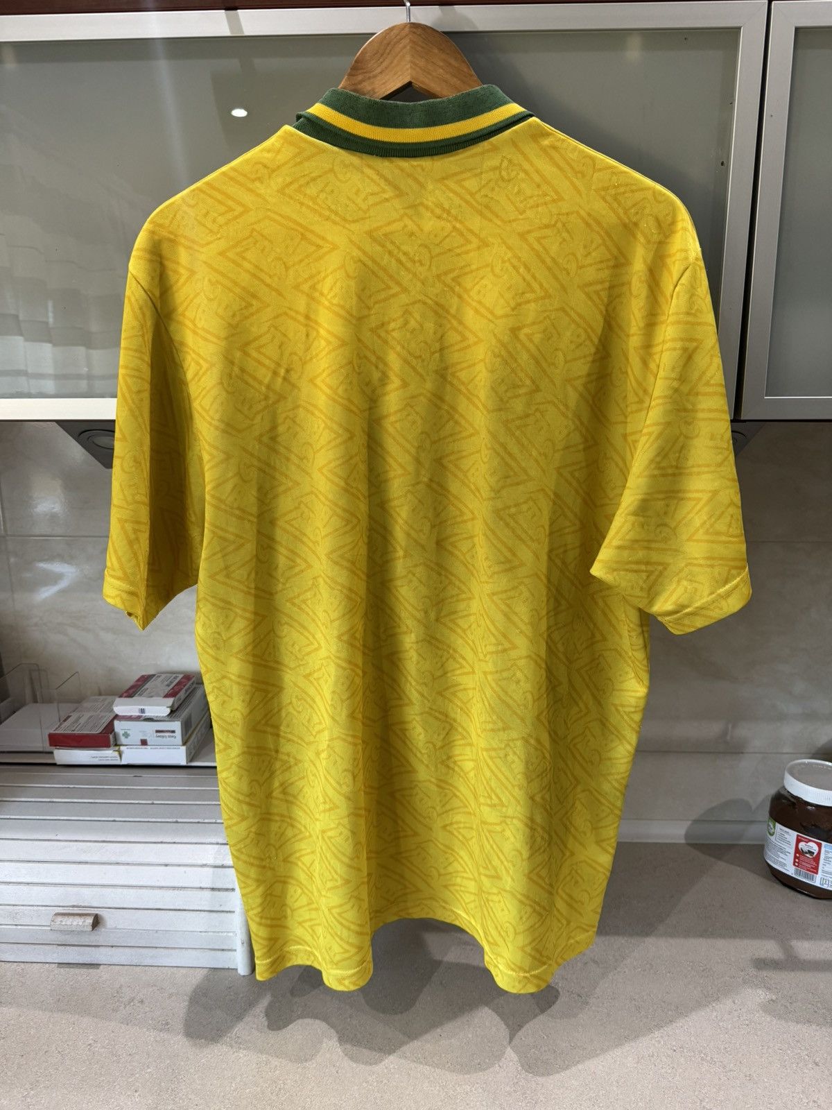 Umbro Vintage 1991/1993 Brasil home jersey Size US L / EU 52-54 / 3 - 2 Thumbnail
