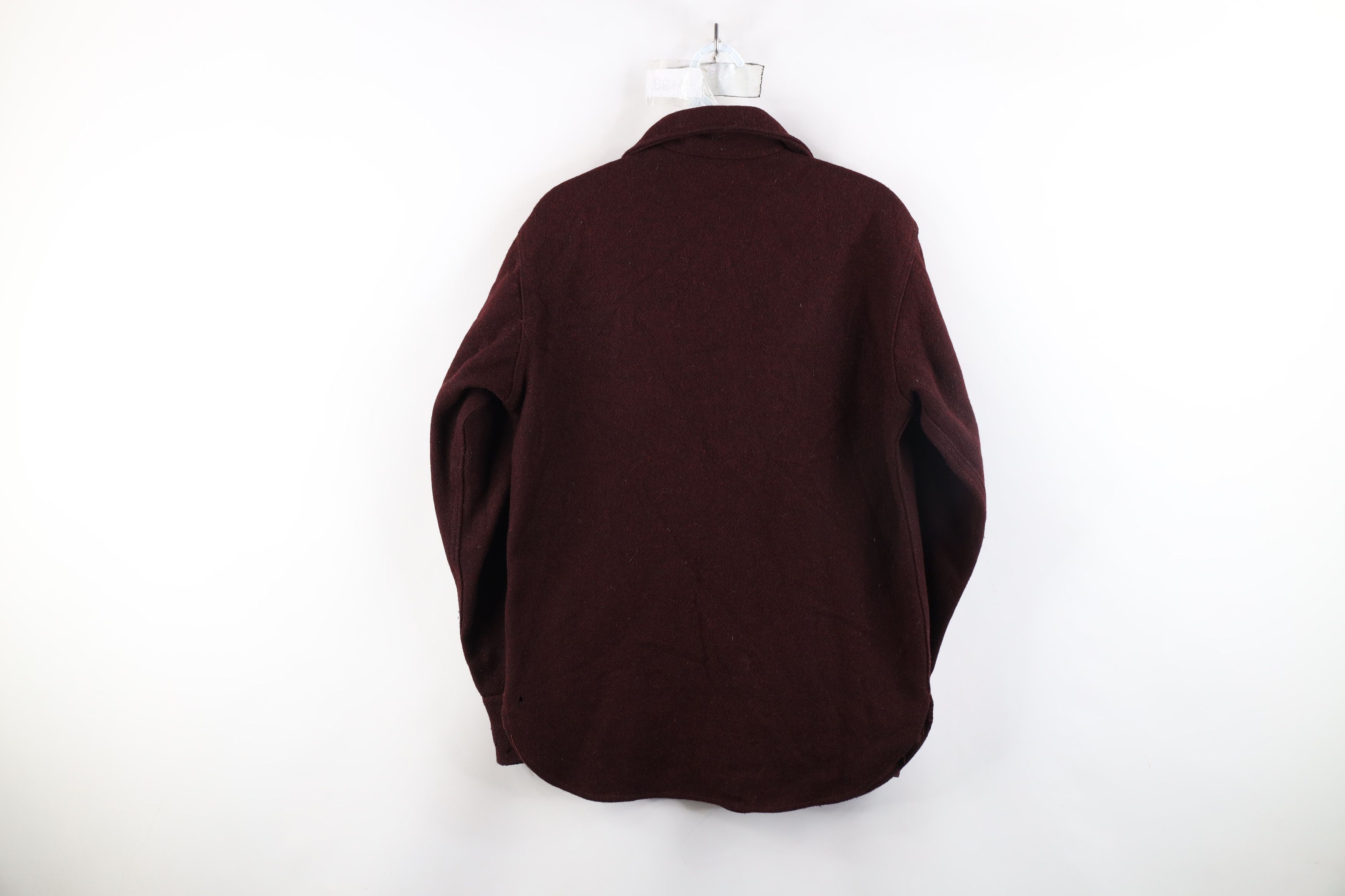 Vintage Vintage 50s 60s Streetwear Wool CPO Shirt Jacket Jac USA Size US L / EU 52-54 / 3 - 13 Thumbnail