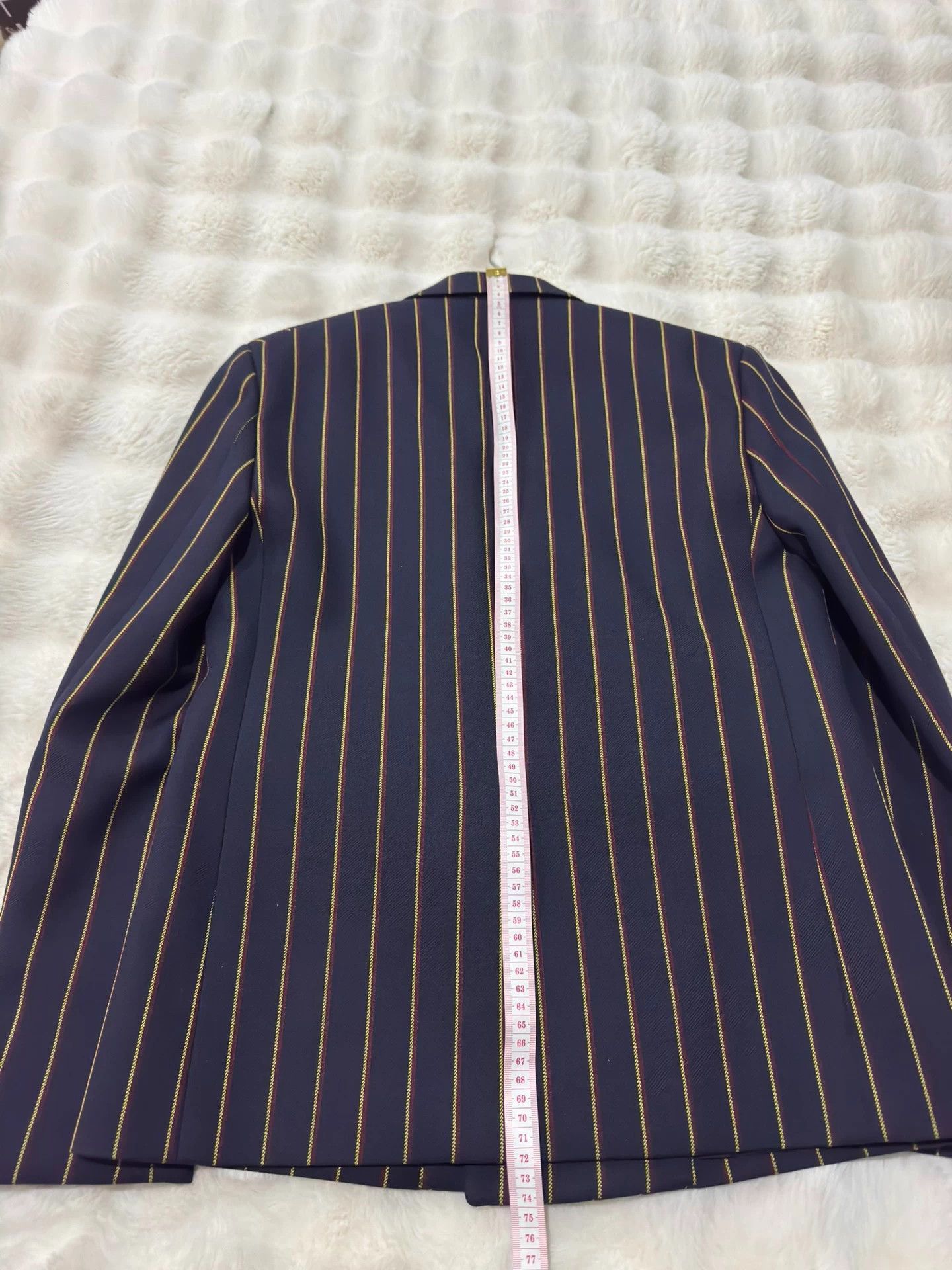 Saint Laurent Paris Saint Laurent YSL Striped Double-Breasted Suit 48 Size 48R - 9 Thumbnail
