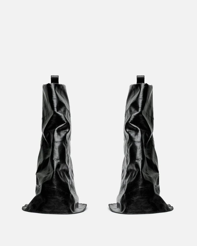 Rick Owens Drkshdw o1s1v1r1oon0925 Denim Low Fetish in Black Size US 9 / EU 42 - 7 Thumbnail