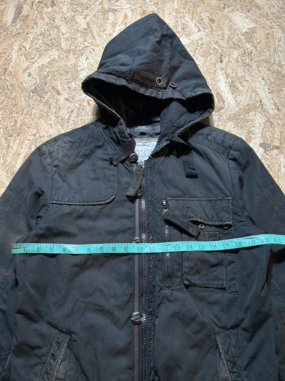 G-Star Vintage Y2K G Star Raw Tactical Zipper Hoodie Size US L / EU 52-54 / 3 - 22 Thumbnail