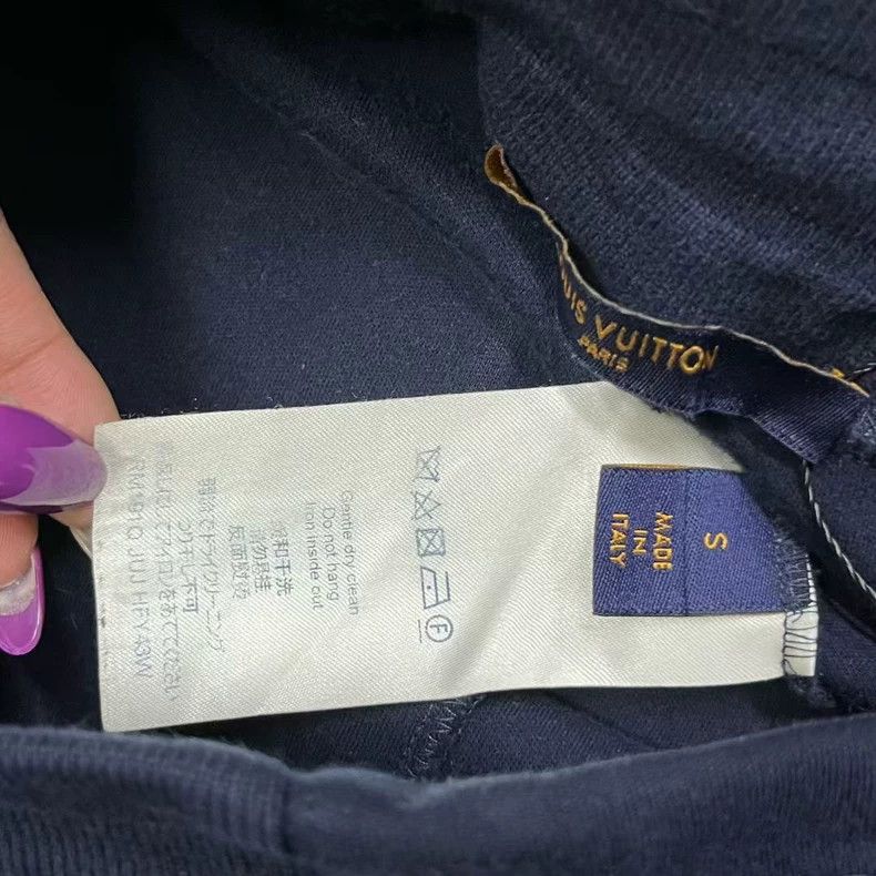 Other Louis Vuitton size s Dark Blue Brand Logo Casual Straight L Size US 28 / EU 44 - 3 Thumbnail