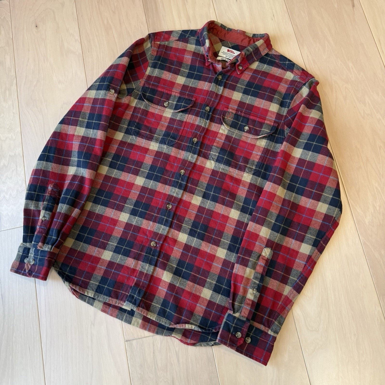 Fjallraven Fjallraven Singi Heavy Flannel Multicolor Long Sleeve Button Size US S / EU 44-46 / 1 - 10 Thumbnail