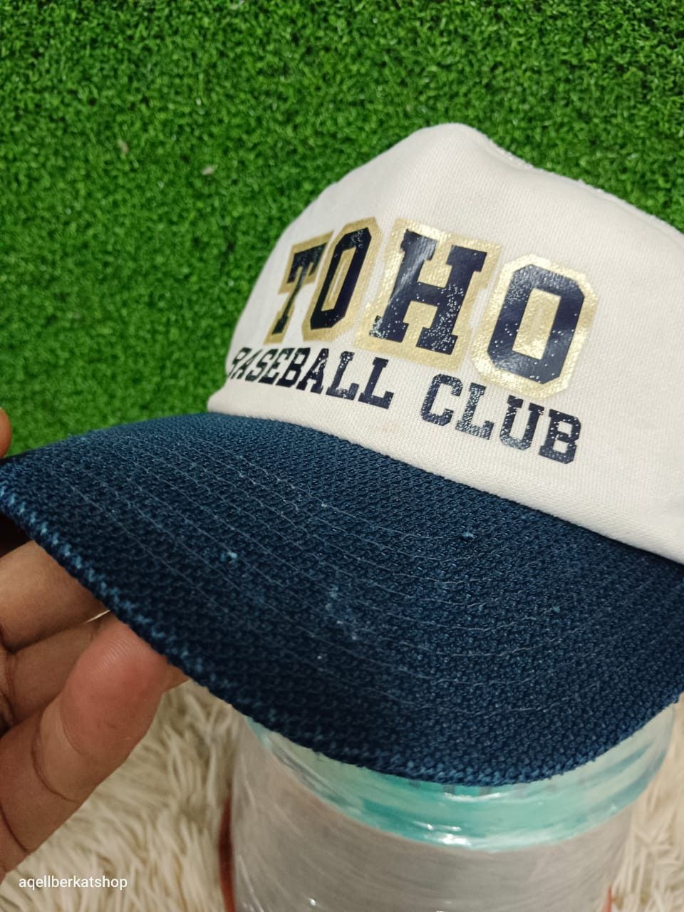 Japanese Brand VTG Zett Toho Baseball Club Cap Size ONE SIZE - 11 Thumbnail
