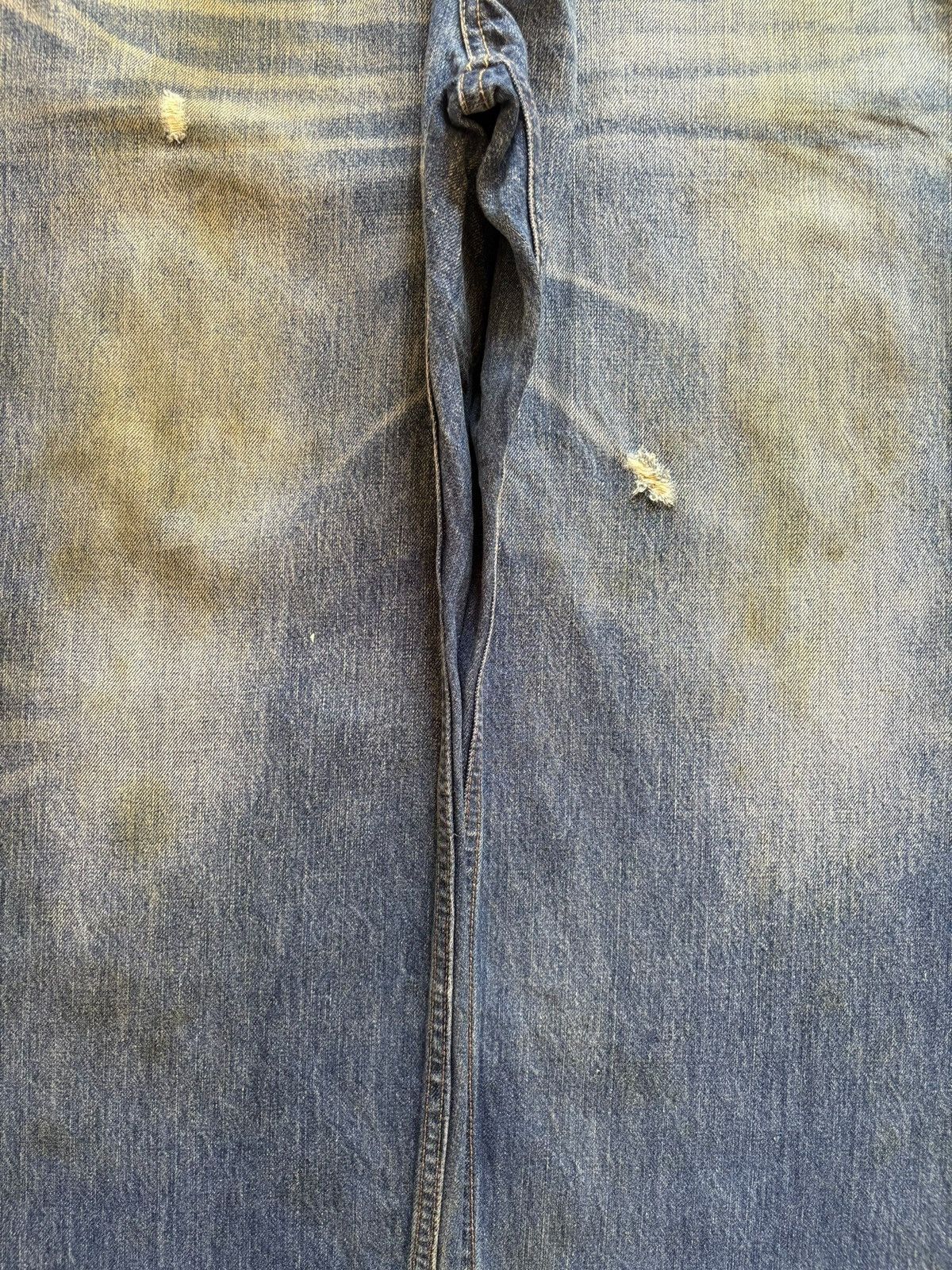 Levi's Vintage 90s Levis 503 Selvedge Rusty Mud Wash Loose Jeans Size US 36 / EU 52 - 5 Thumbnail