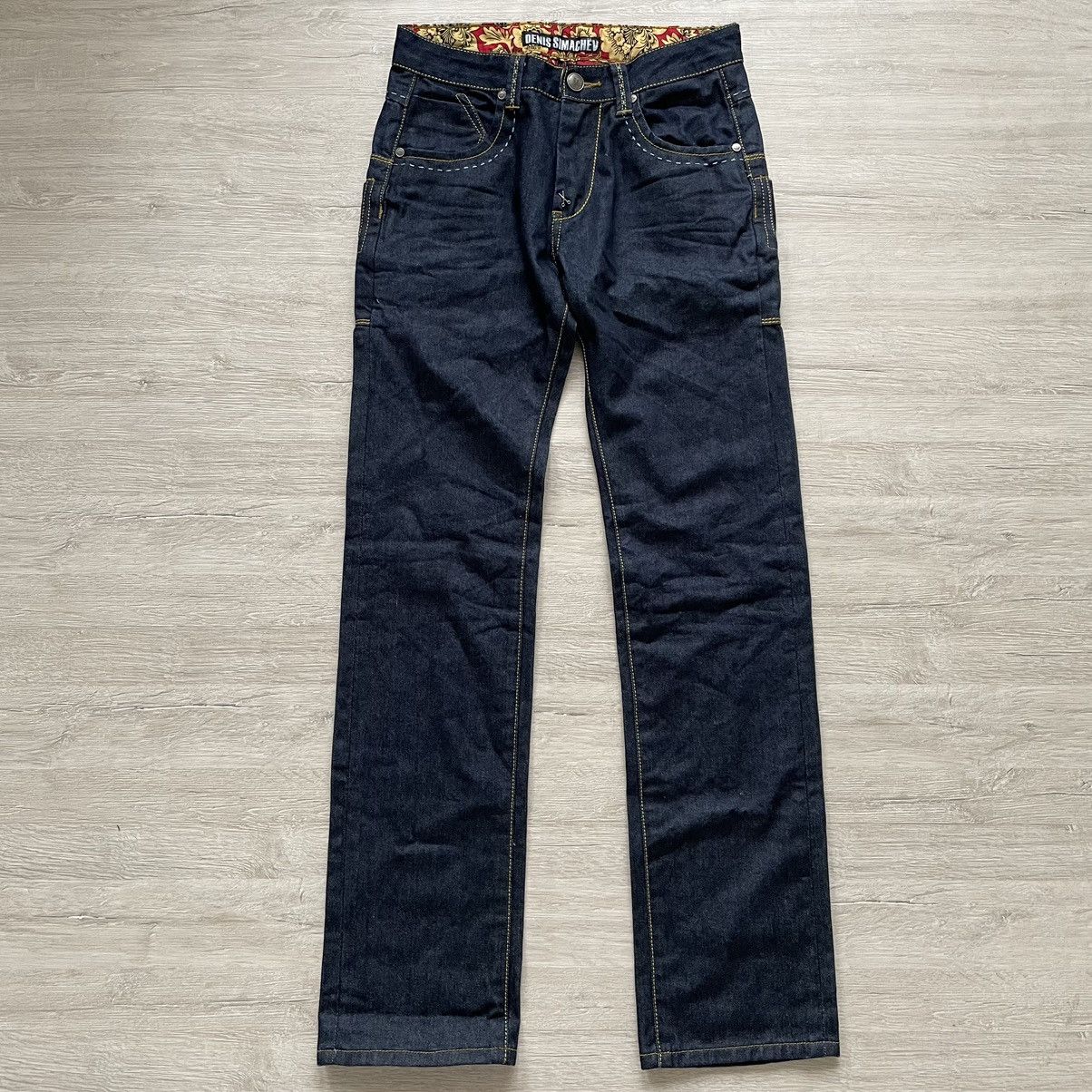Denis Simachev × Designer Denis Simachev Vintage Jeans Size US 29 - 2 Thumbnail