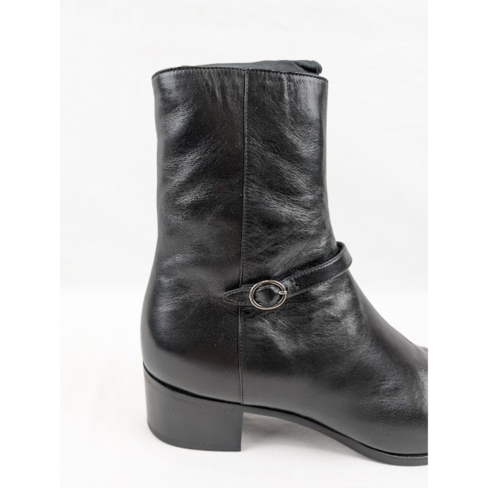 Saint Laurent Paris o1rshd1 Vlad 45 Zipped Boots in Black Size US 11.5 / EU 44-45 - 4 Thumbnail