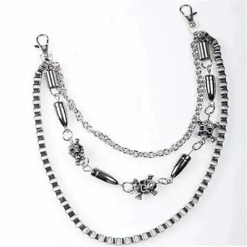 Jewelry Multi Layer Rock Punk Pants Chain Size ONE SIZE - 3 Thumbnail