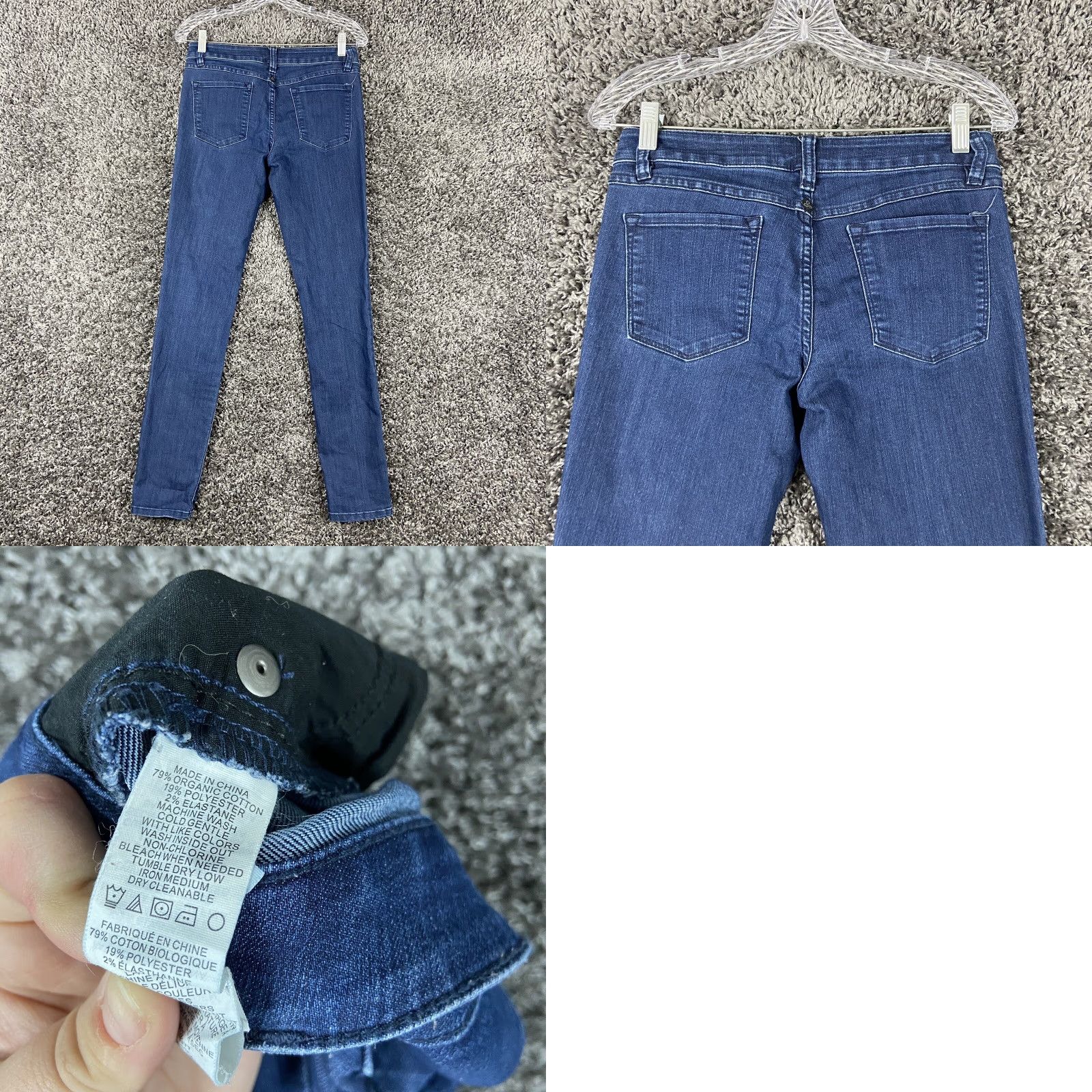 Prana prAna Jeans Women Size 2 Blue Skinny Size 26" / US 2 / IT 38 - 8 Thumbnail