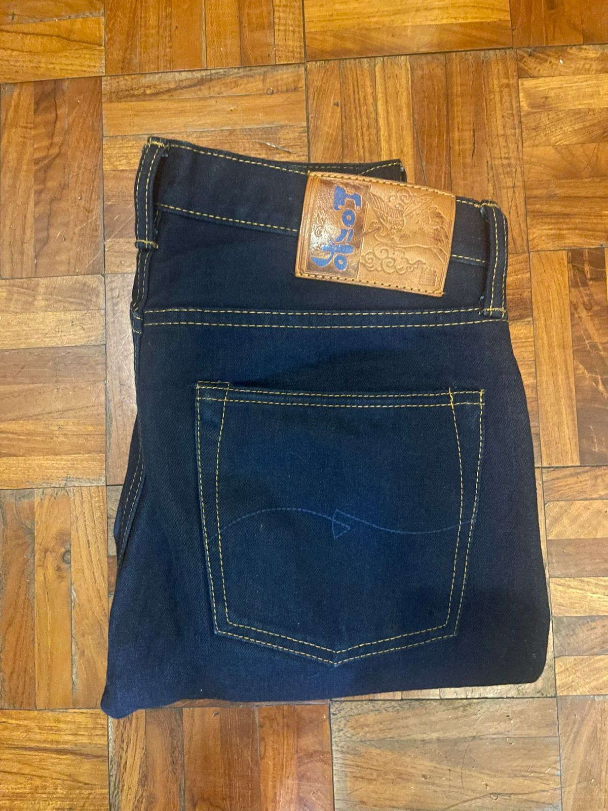 Warpweft Company WWco ESSENTIAL SERIES : HONJO BLUE 16oz Size US 31 - 1 Thumbnail