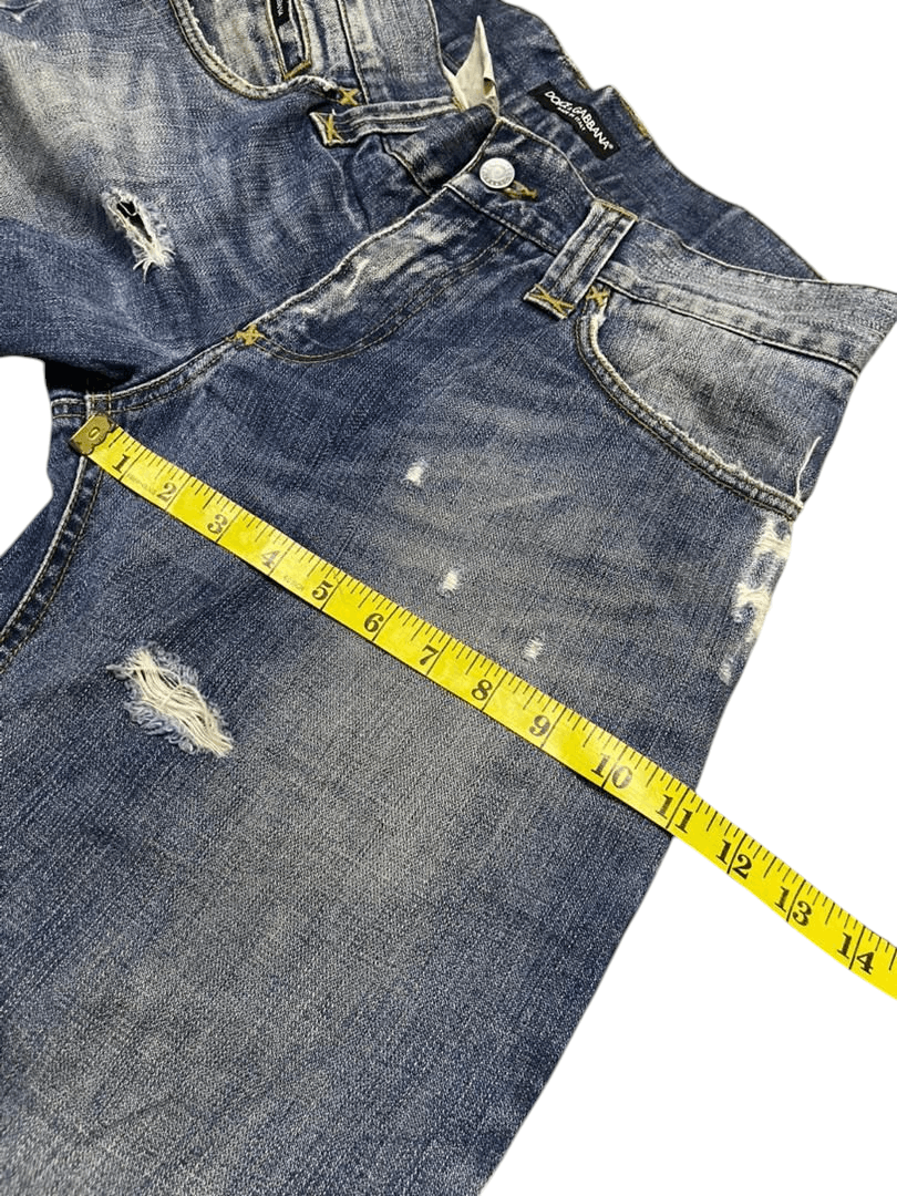 Dolce & Gabbana Vintage Dolce & Gabbana Distressed Denim Size US 32 / EU 48 - 6 Thumbnail