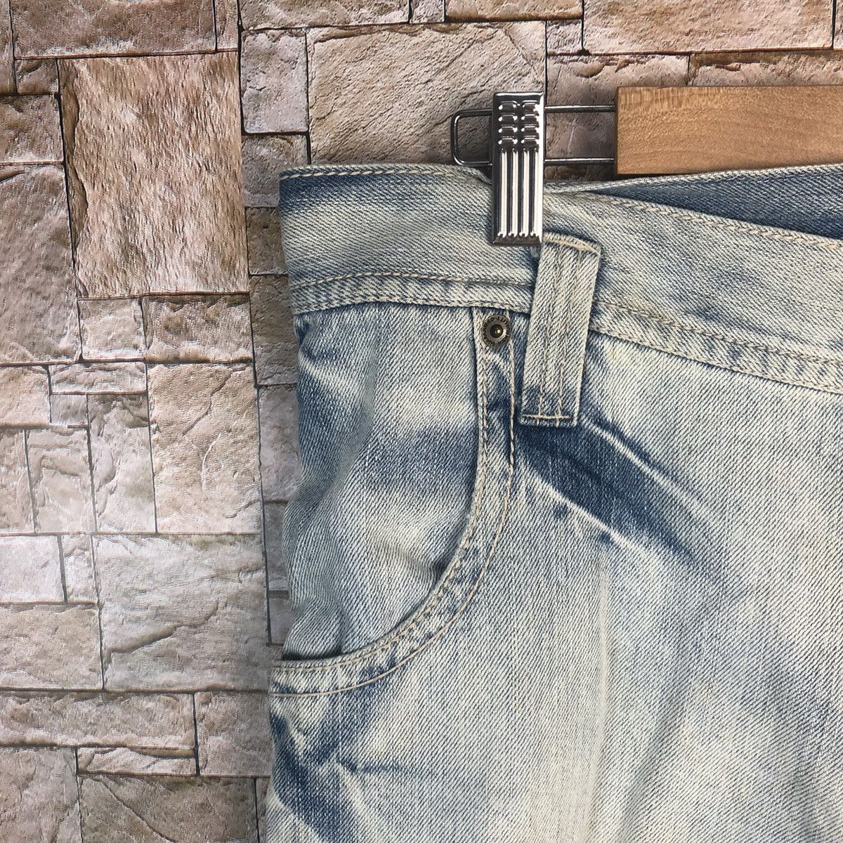 Beams Plus BeamsBoy Blue Distressed Denim Pants #A51 Size US 34 / EU 50 - 8 Thumbnail