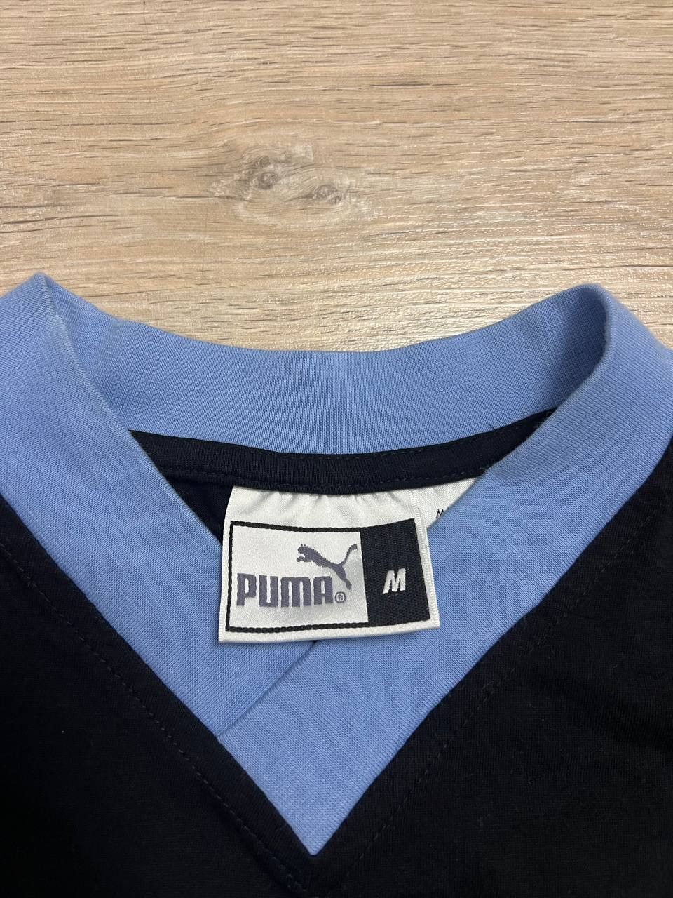 Puma Puma Vintage Street Soccer T-shirt Black sz M Credit Suisse Size US L / EU 52-54 / 3 - 3 Thumbnail