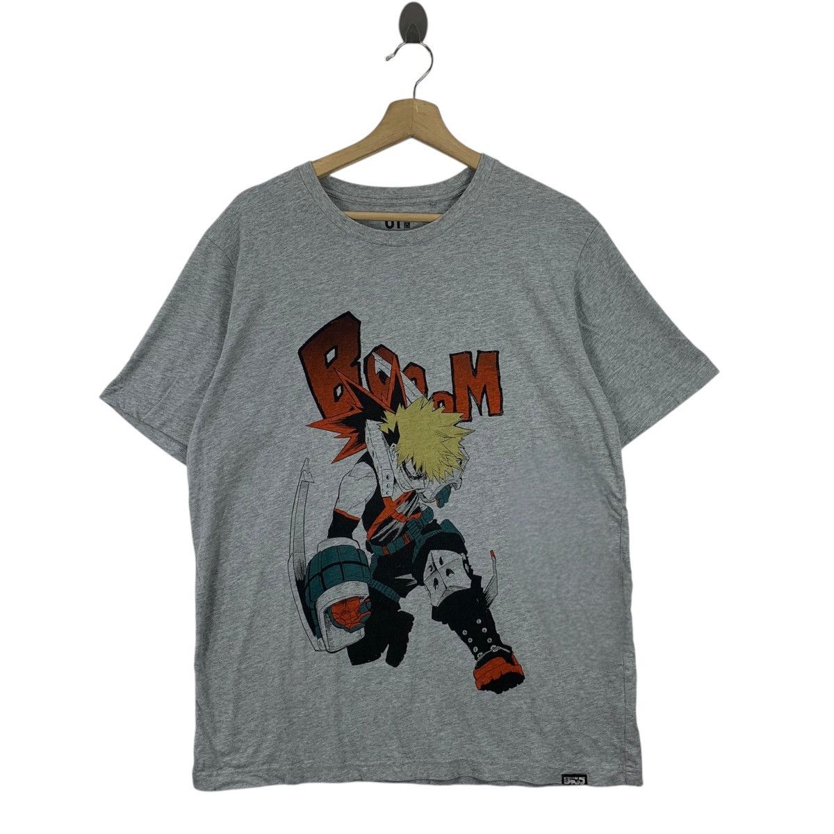 Uniqlo MY HERO ACADEMIA x UNIQLO Bakugo Anime Tee Shirt Top Manga Size XL / US 12-14 / IT 48-50 - 1 Thumbnail