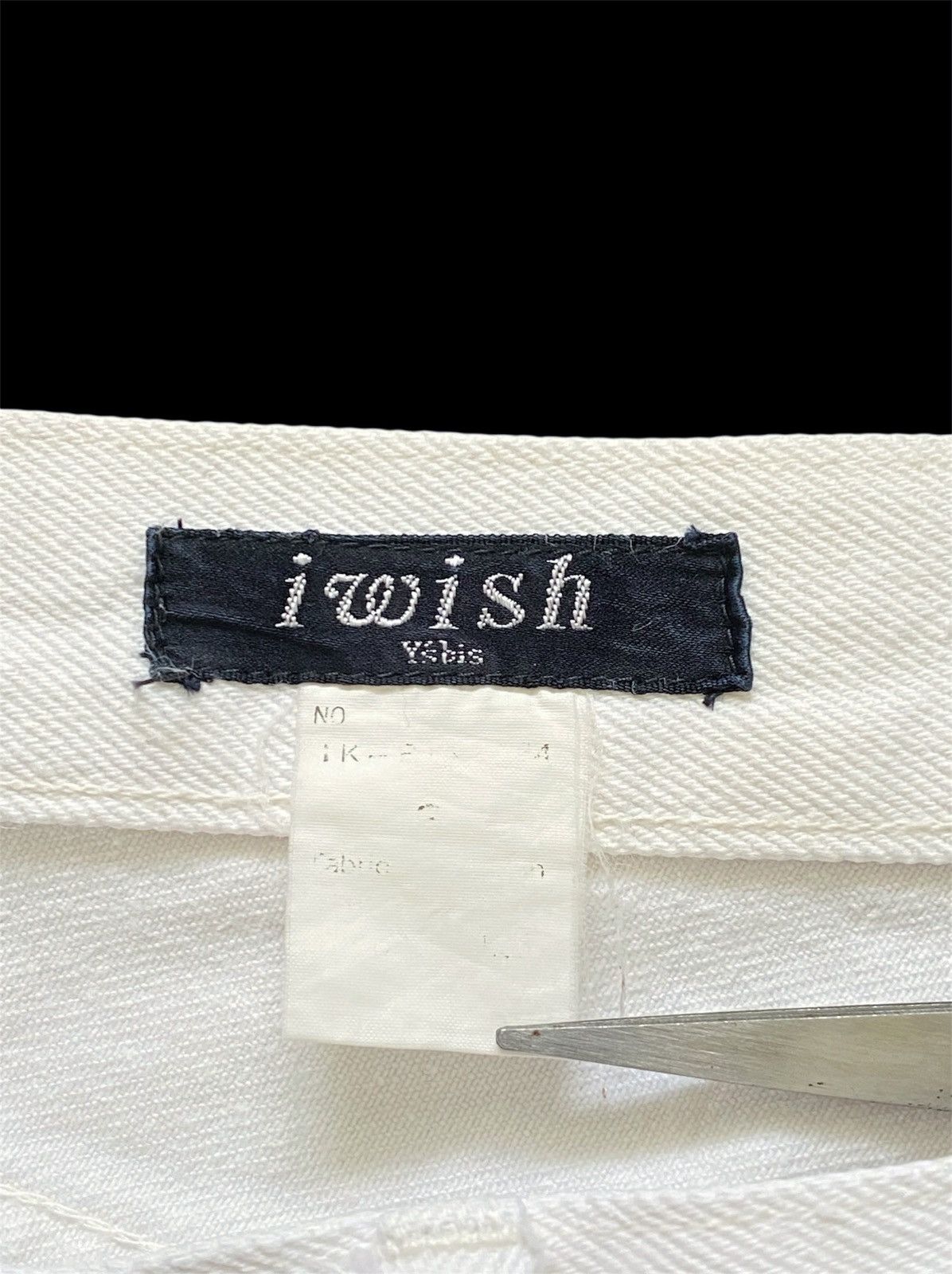 Y's Vintage Iwish Y’s Bis Yohji Yamamoto Crisp White Jeans Size US 28 / EU 44 - 3 Thumbnail