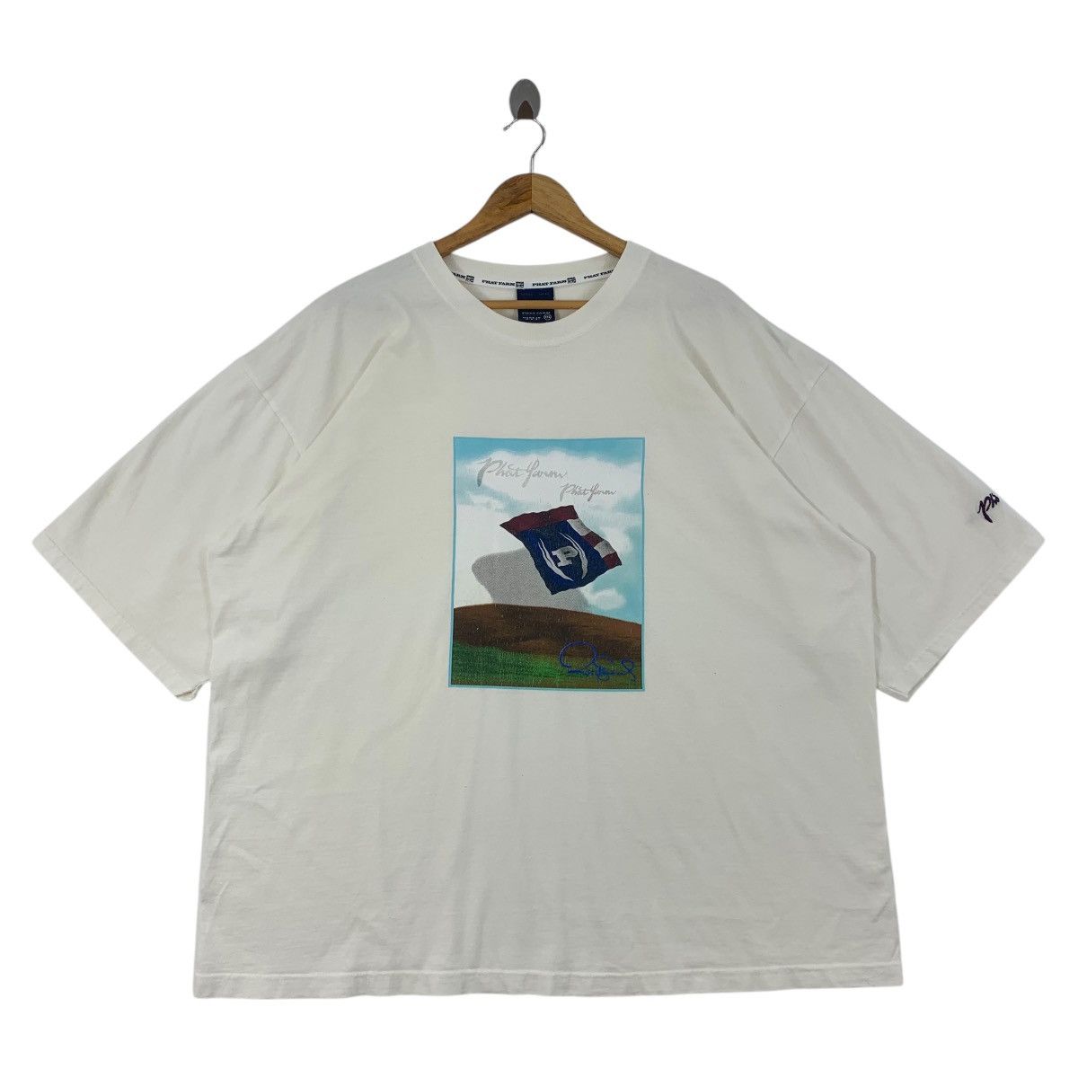 Phat Farm × Vintage Vintage Y2k PHAT FARM hip hop baggy tee Size US XXL / EU 58 / 5 - 1 Thumbnail
